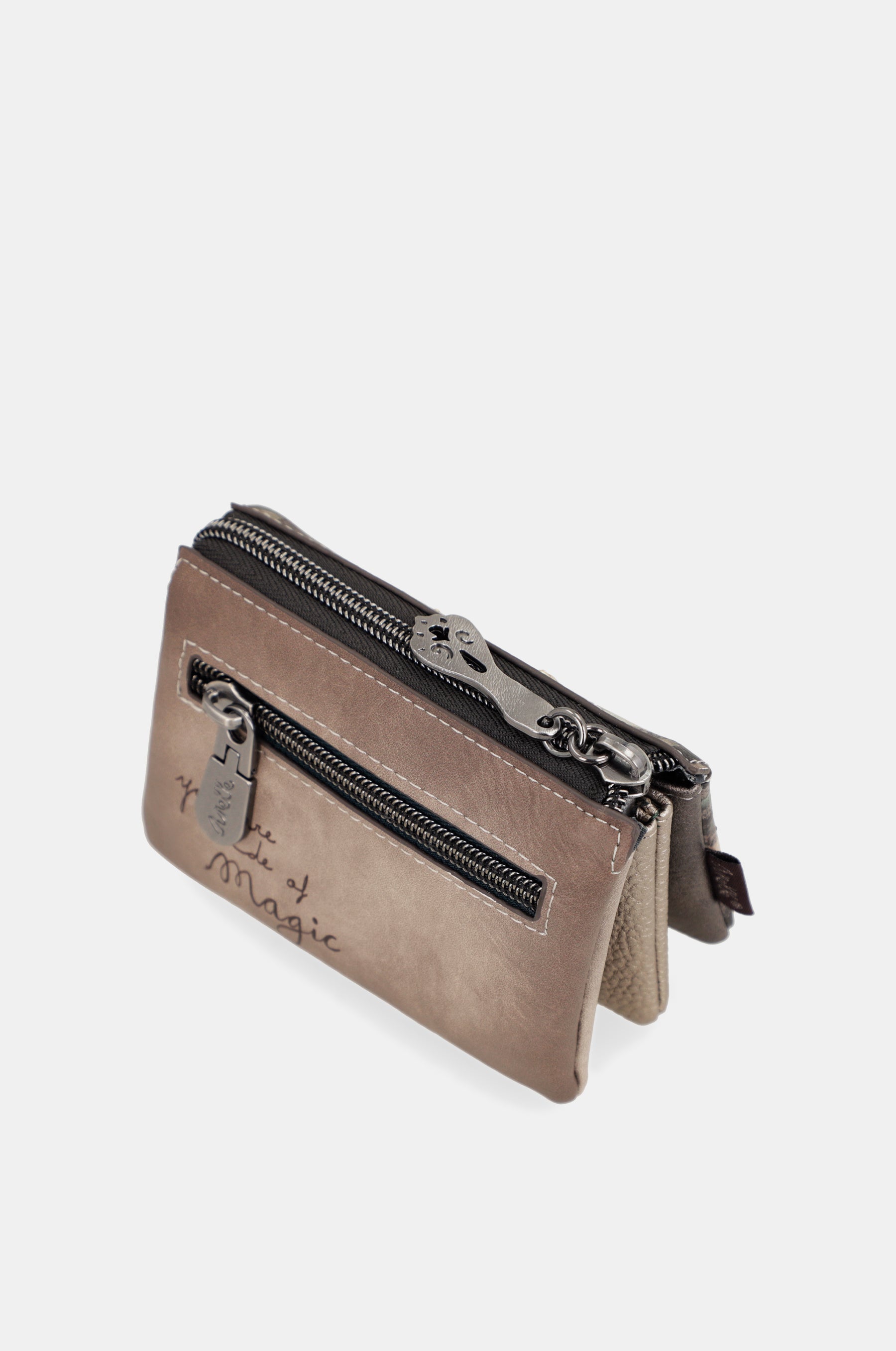 Monedero 3 compartimentos Manifesto