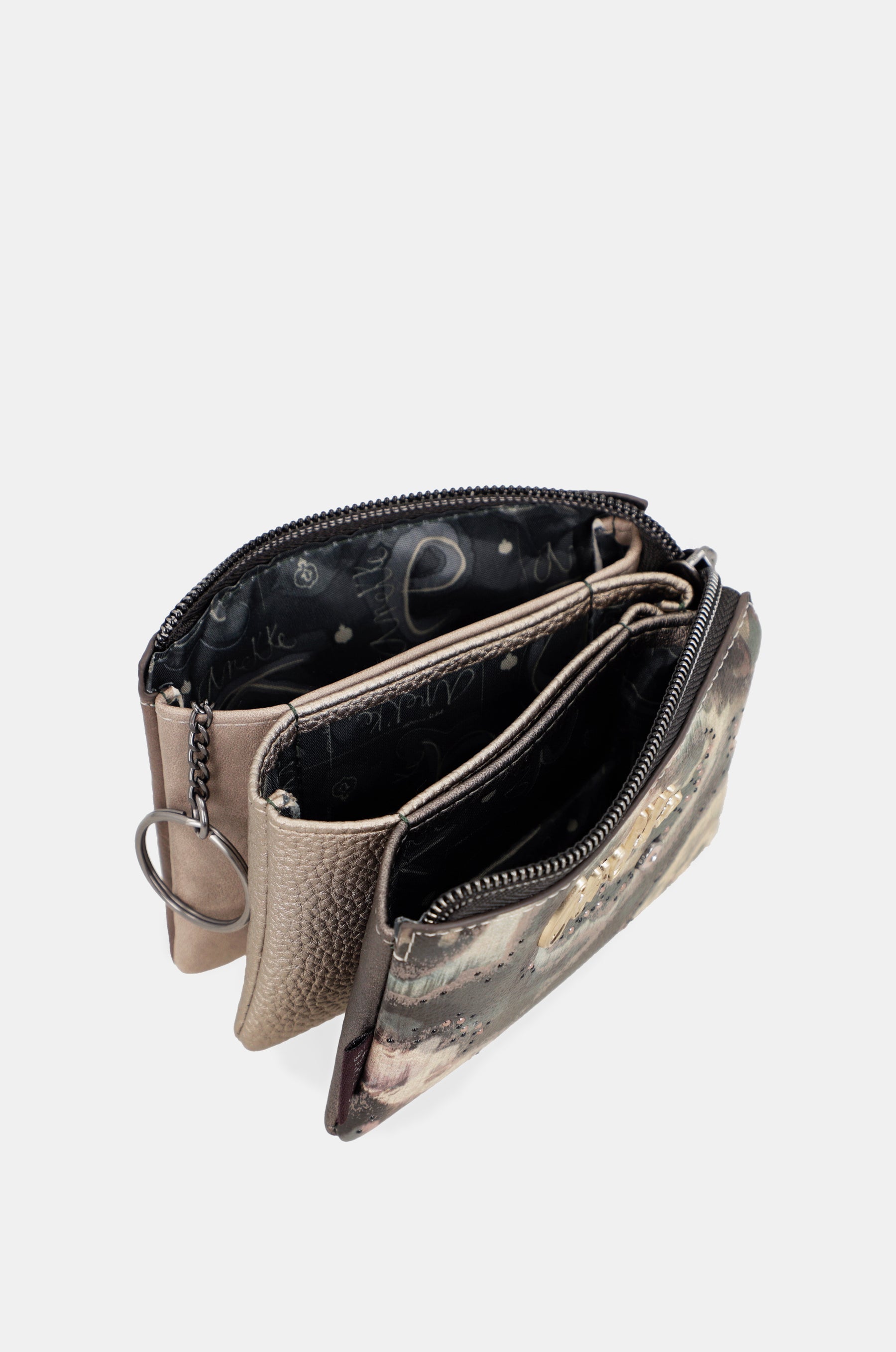 Monedero 3 compartimentos Manifesto