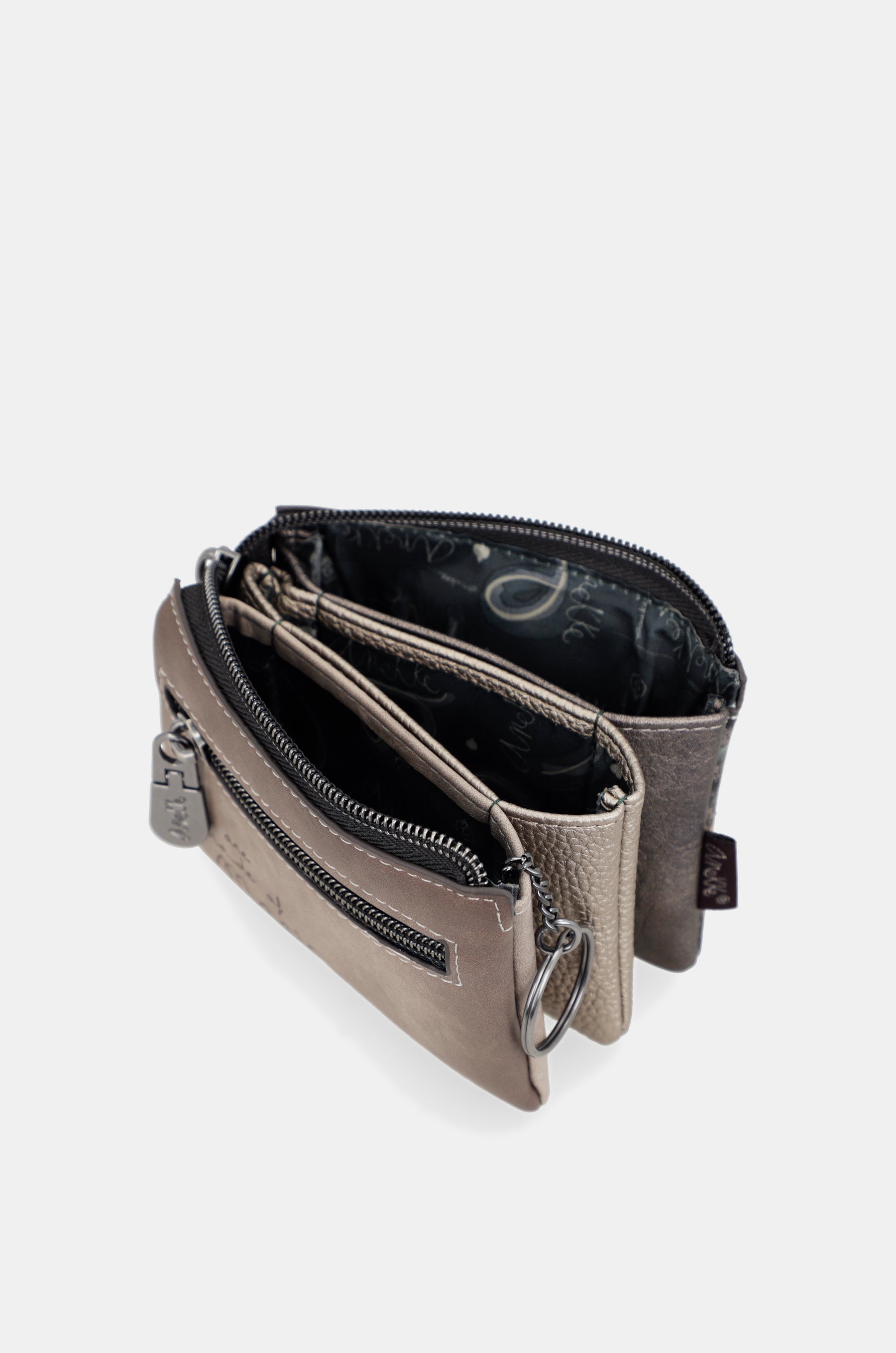 Monedero 3 compartimentos Manifesto