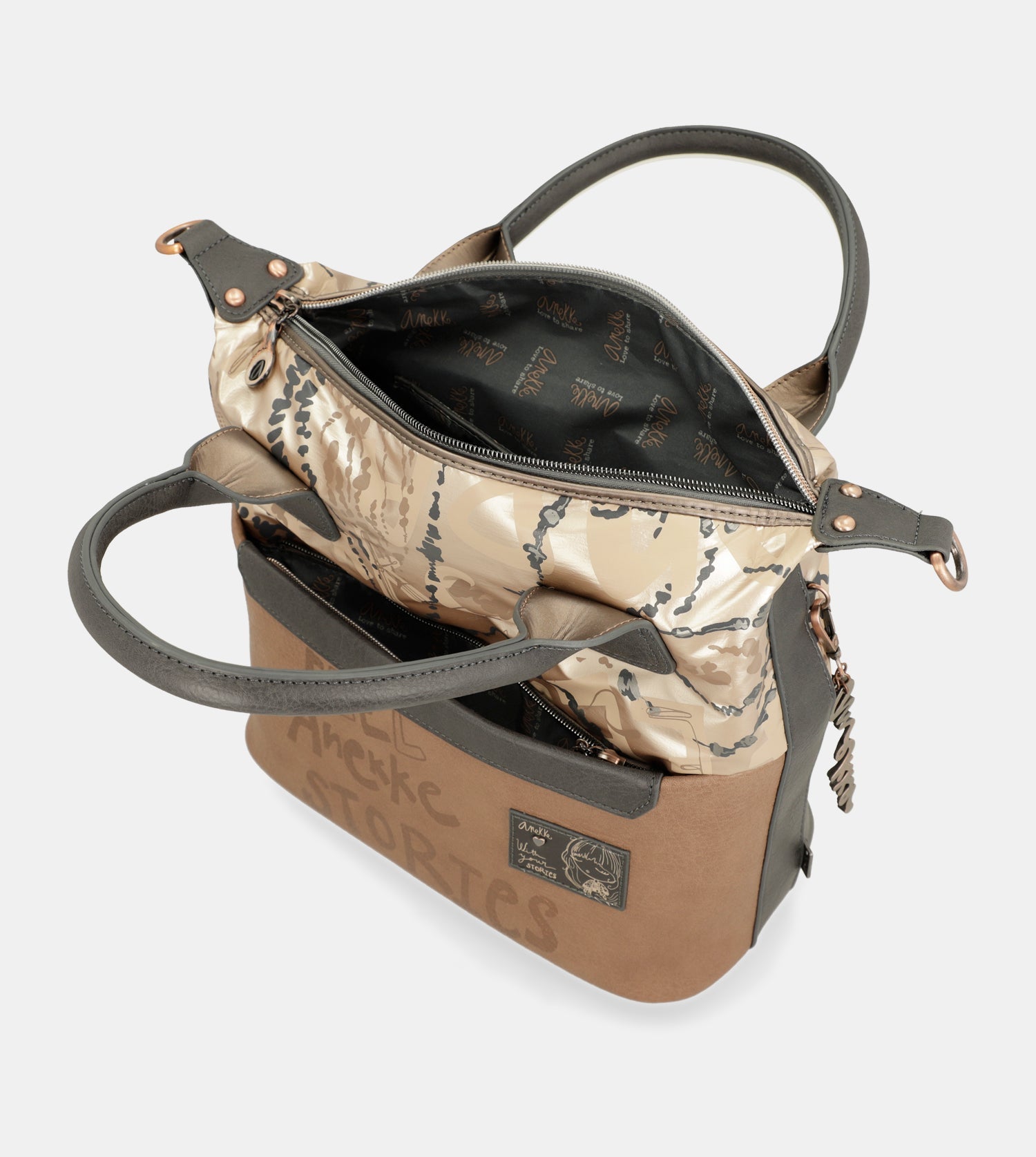 Bolso de asa con bandolera Intentions