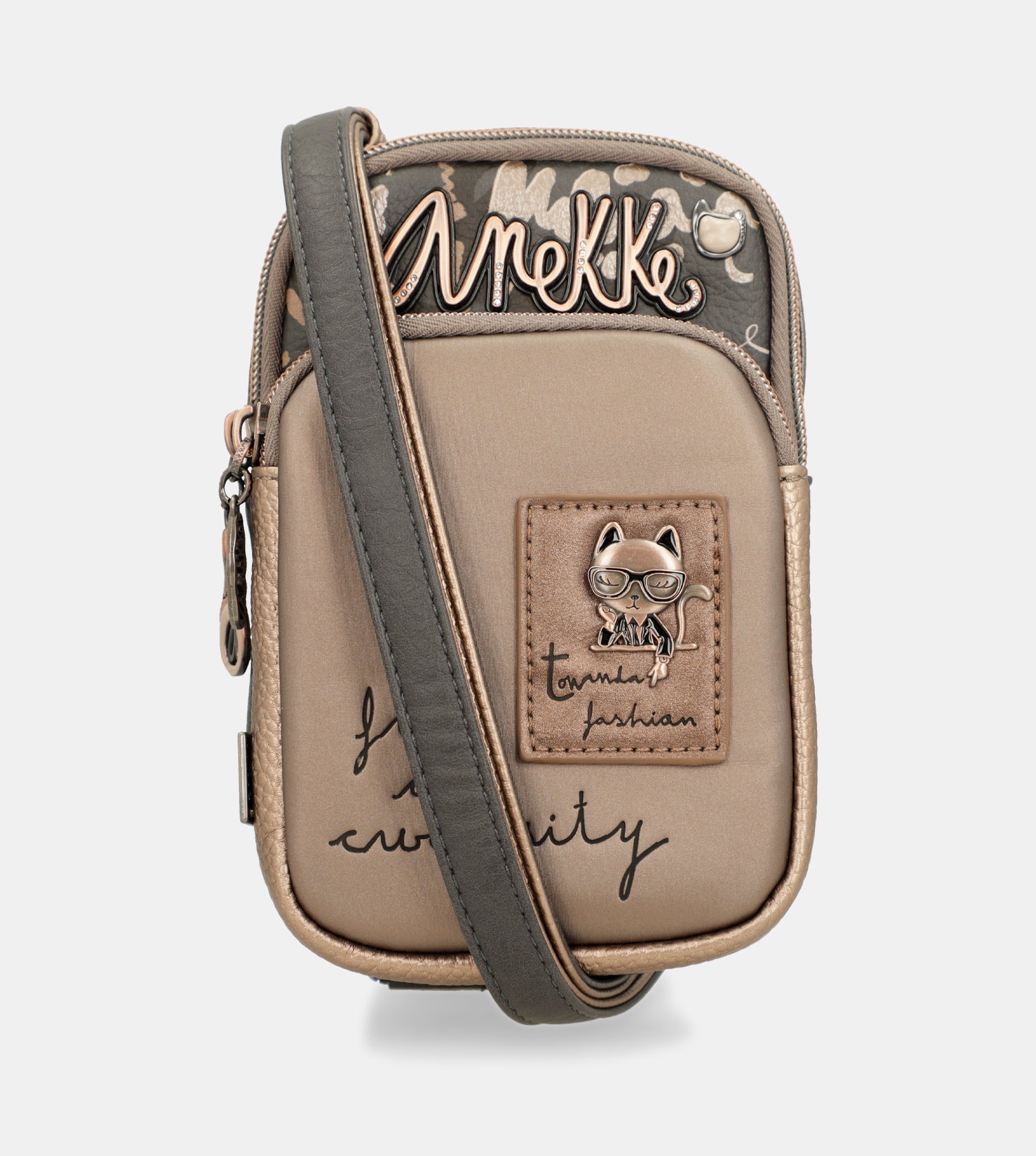 Mini bandolera con bolsillo Intentions