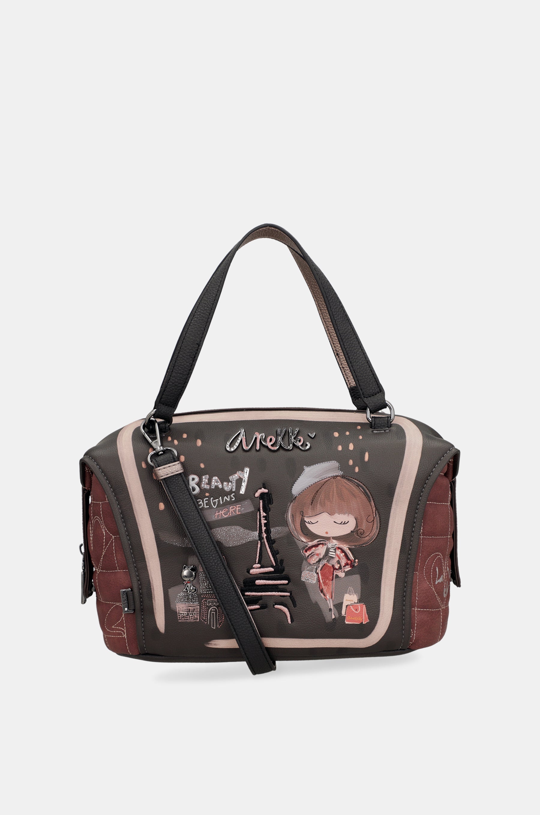 Bolso de mano con bandolera Mademoiselle