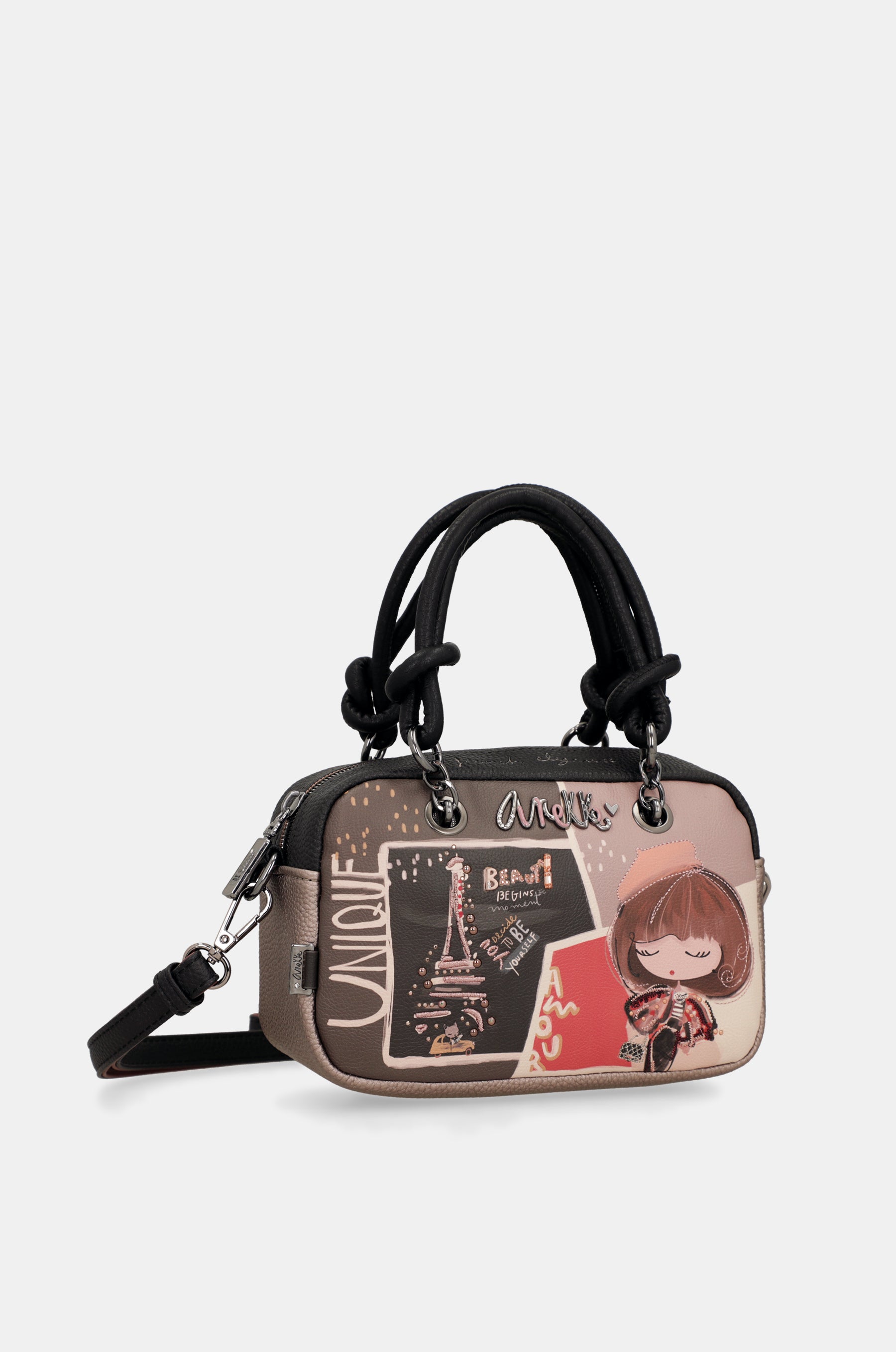 Bolso de mano pequeño con bandolera Mademoiselle