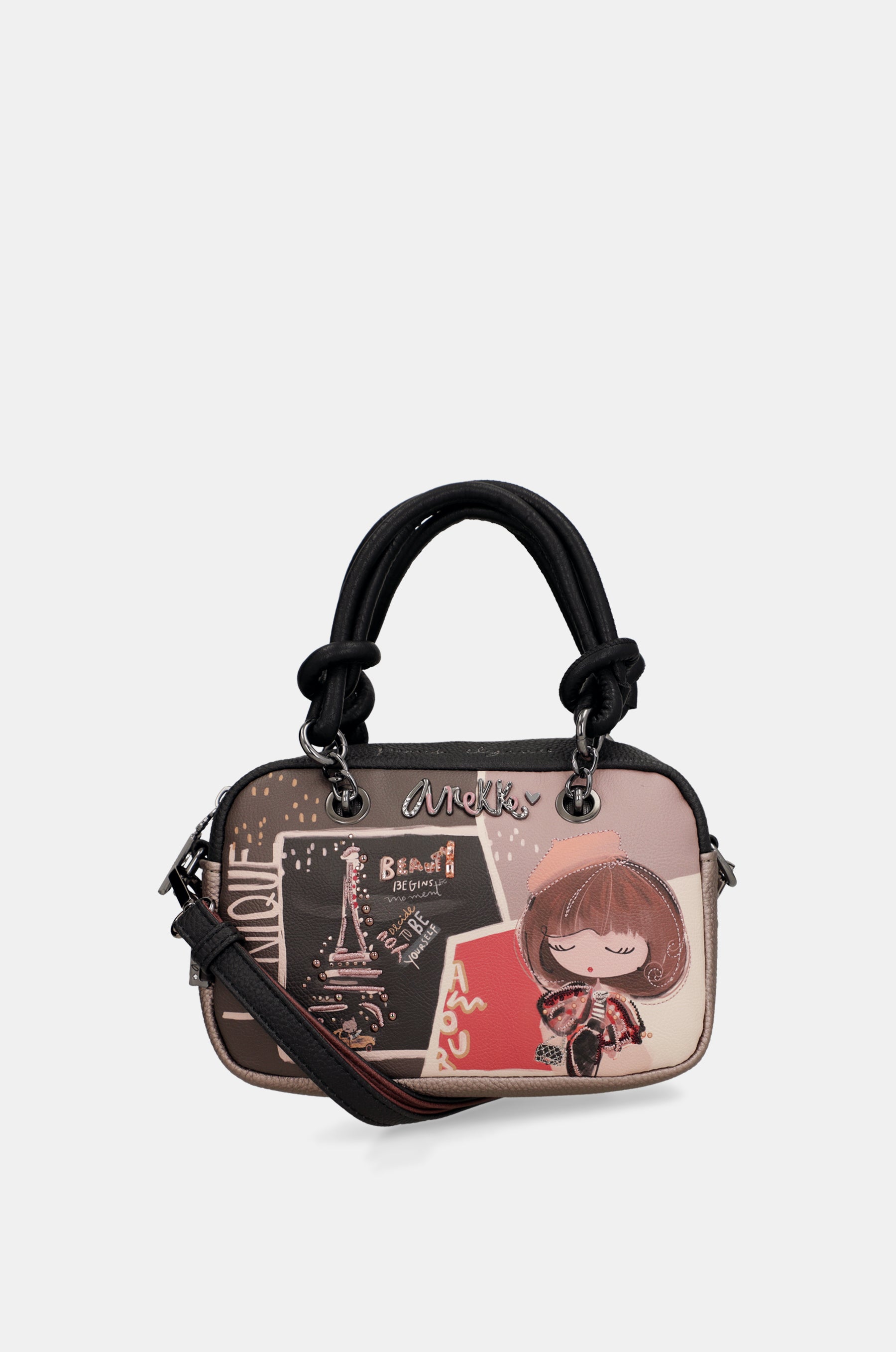 Bolso de mano pequeño con bandolera Mademoiselle