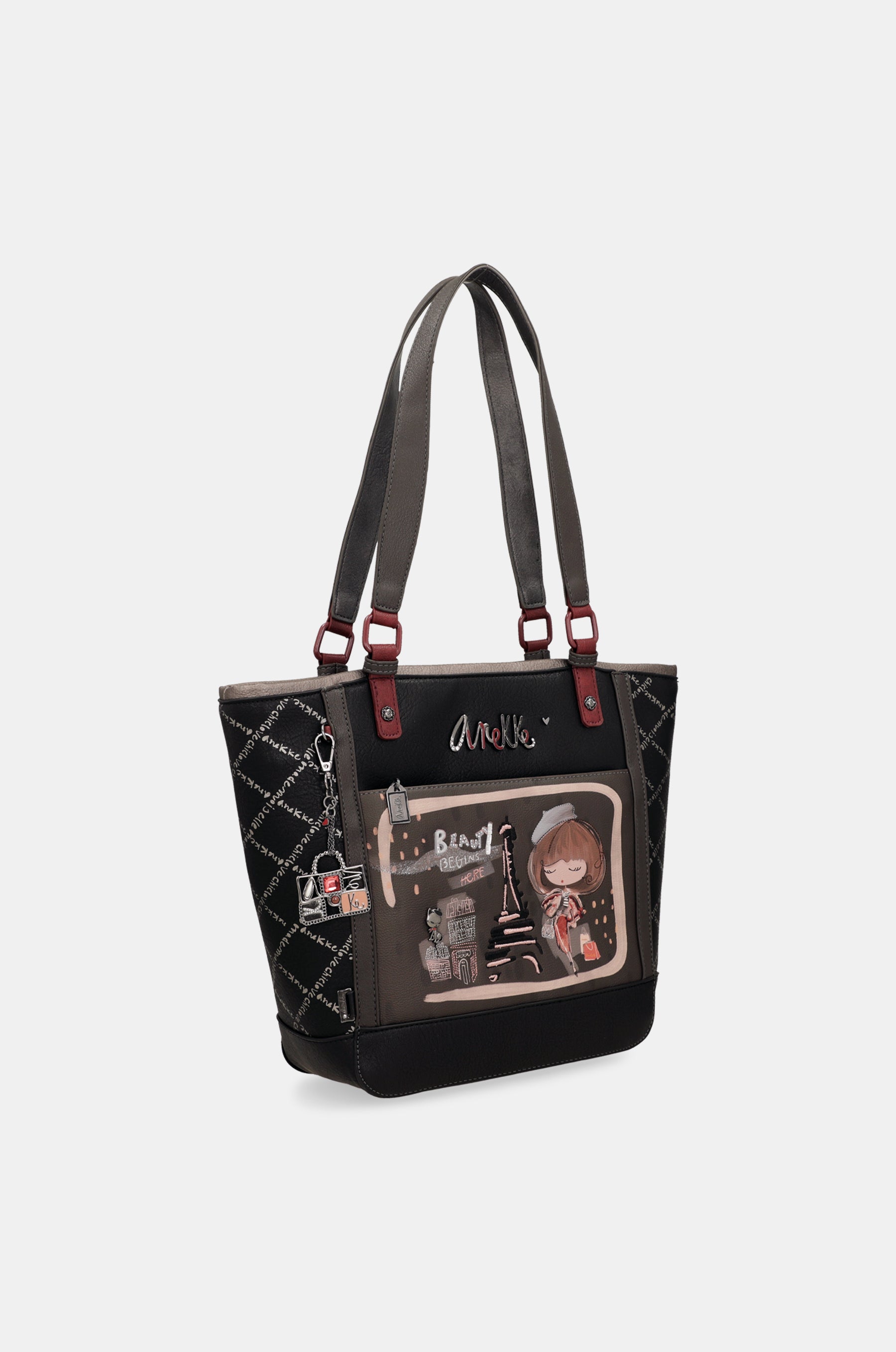 Bolso de hombro grande Mademoiselle
