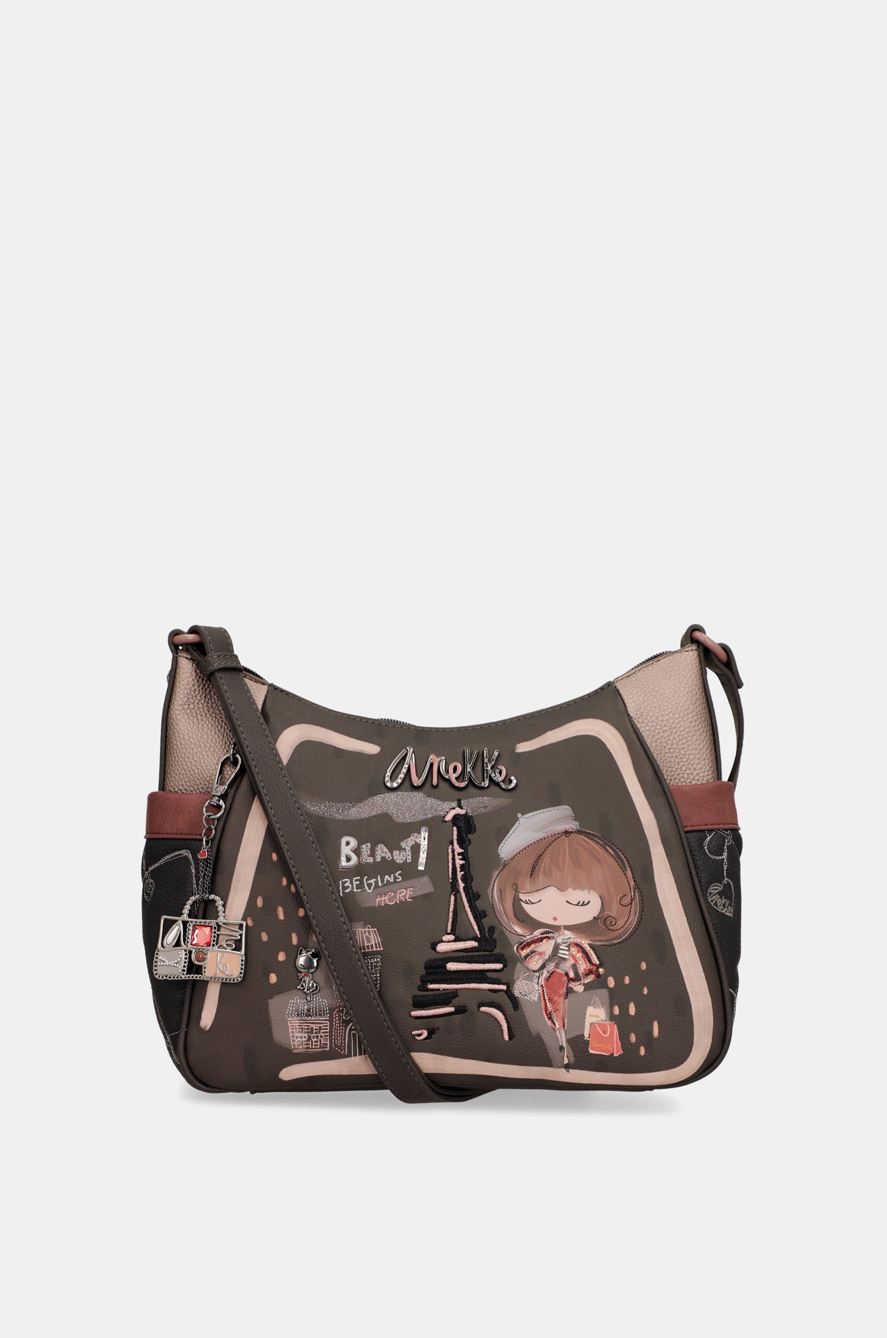 Bolso de hombro con bandolera grande Mademoiselle