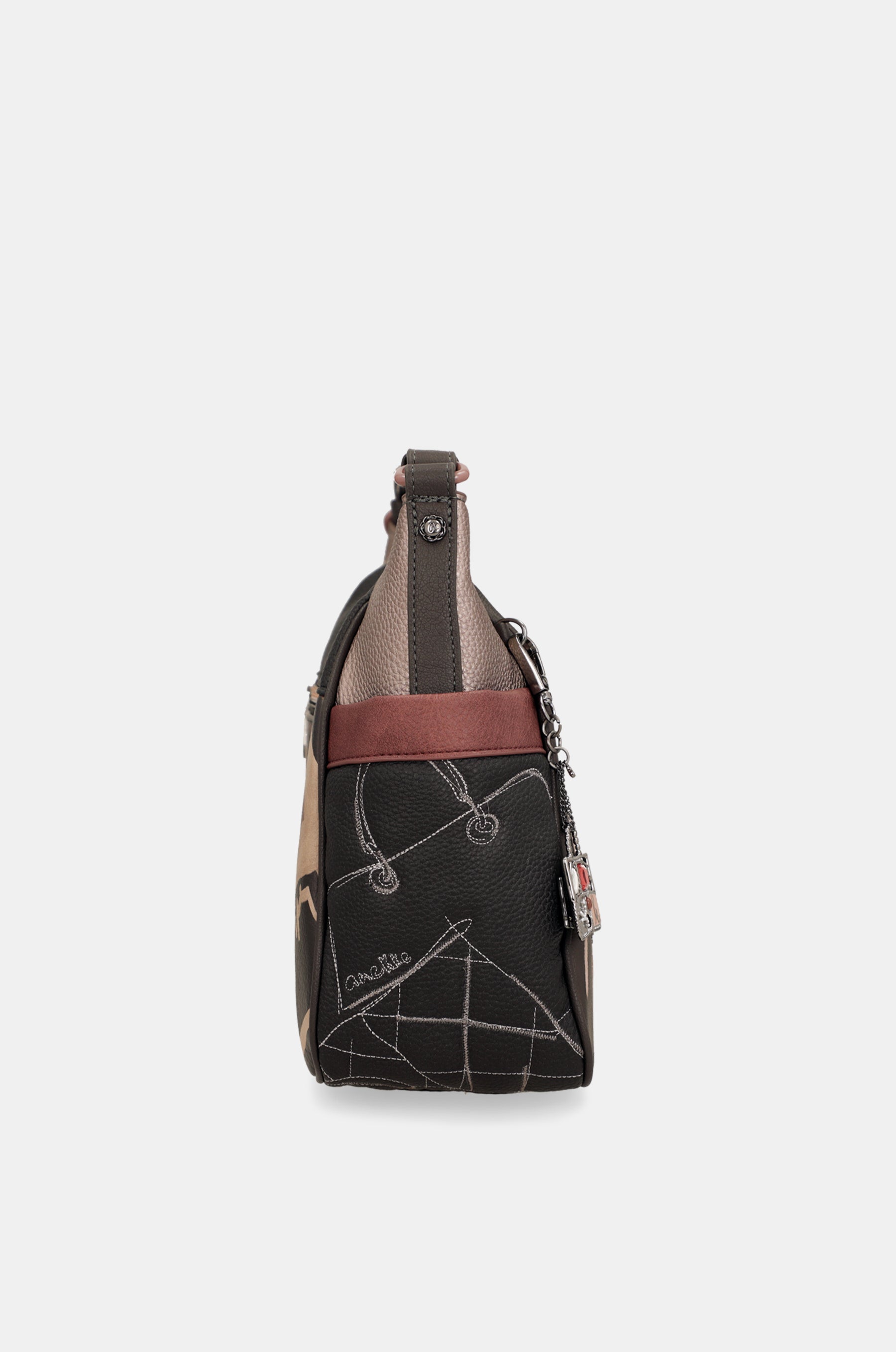 Bolso de hombro con bandolera grande Mademoiselle
