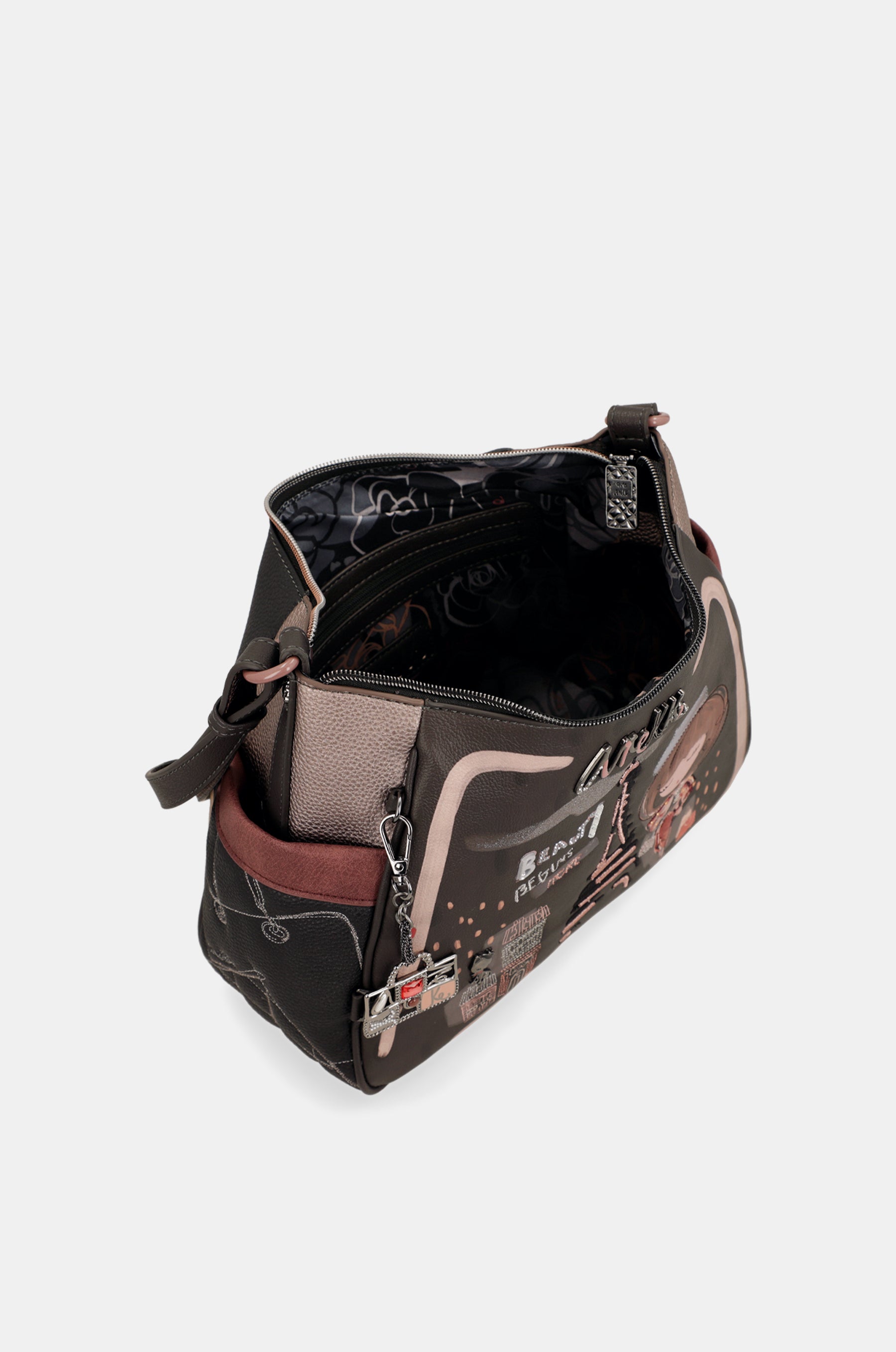 Bolso de hombro con bandolera grande Mademoiselle