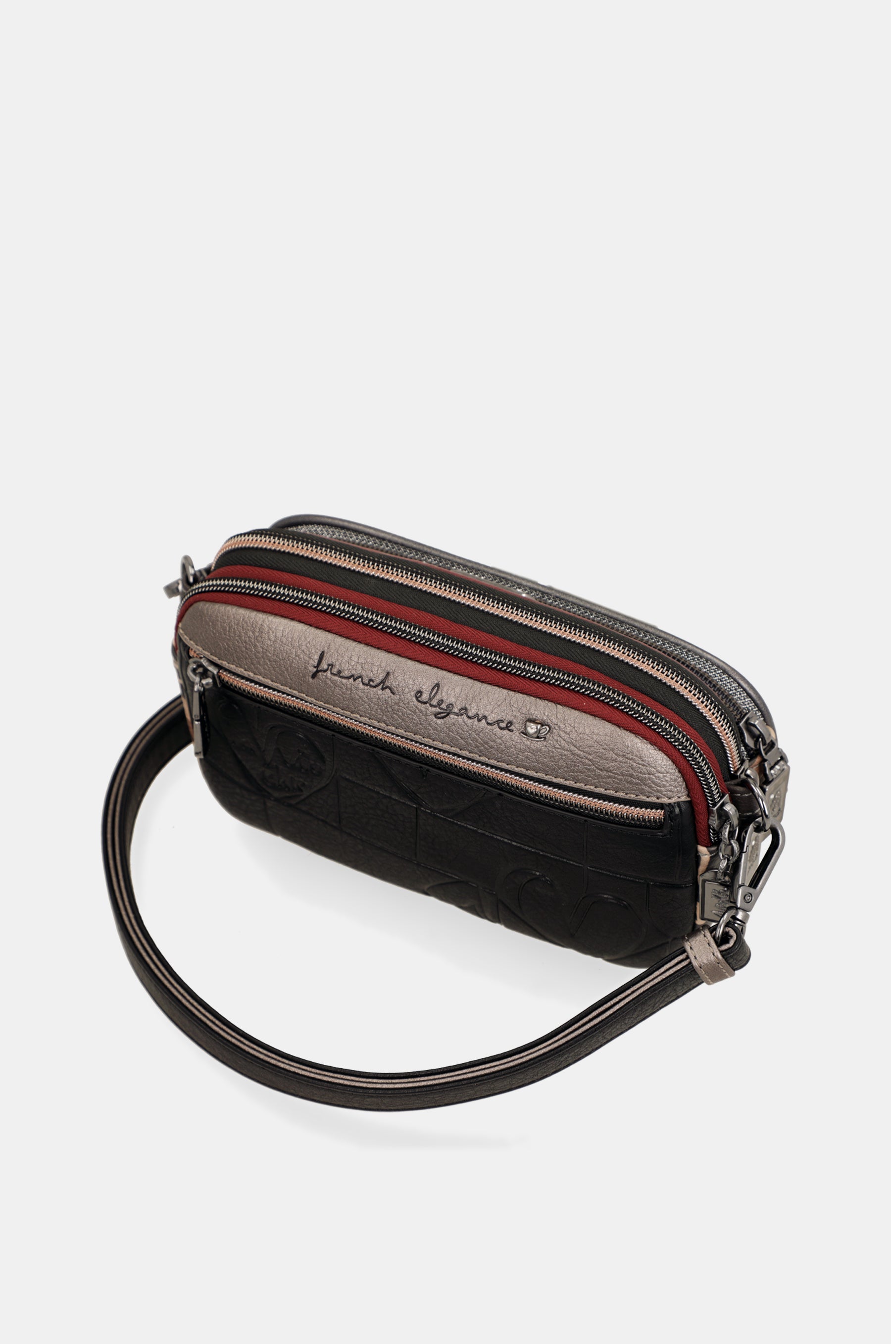 Bandolera con bolsillo frontal Mademoiselle
