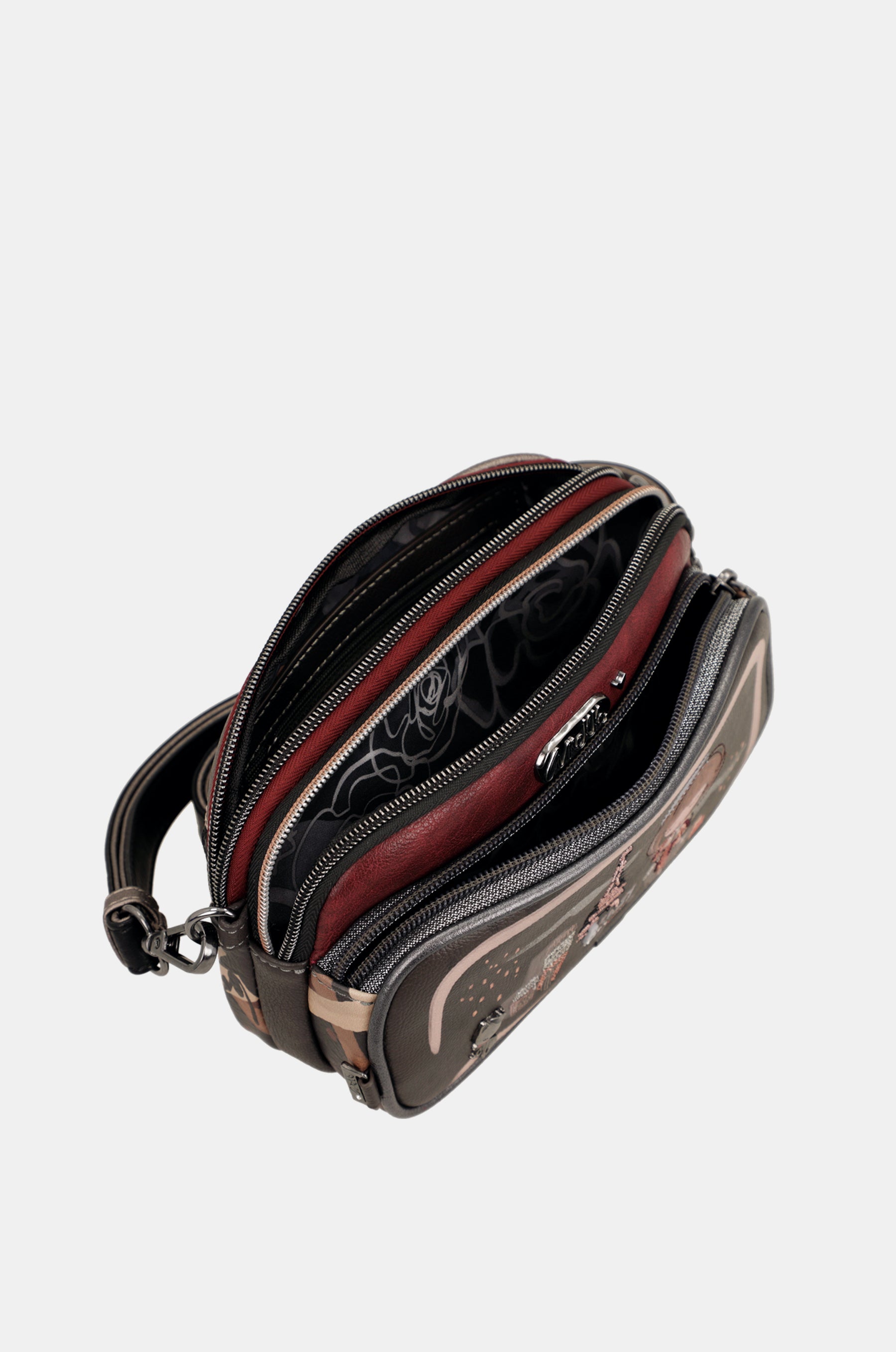 Bandolera con bolsillo frontal Mademoiselle