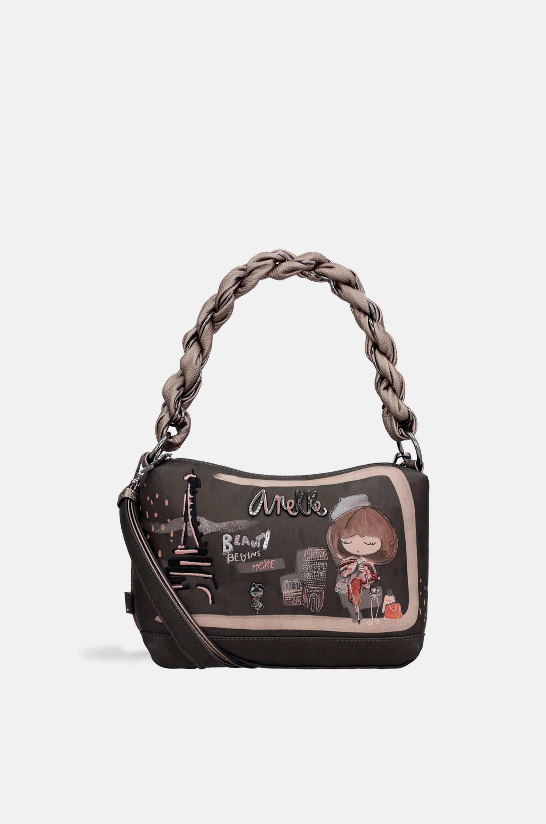 Bolso asa corta y bandolera Mademoiselle