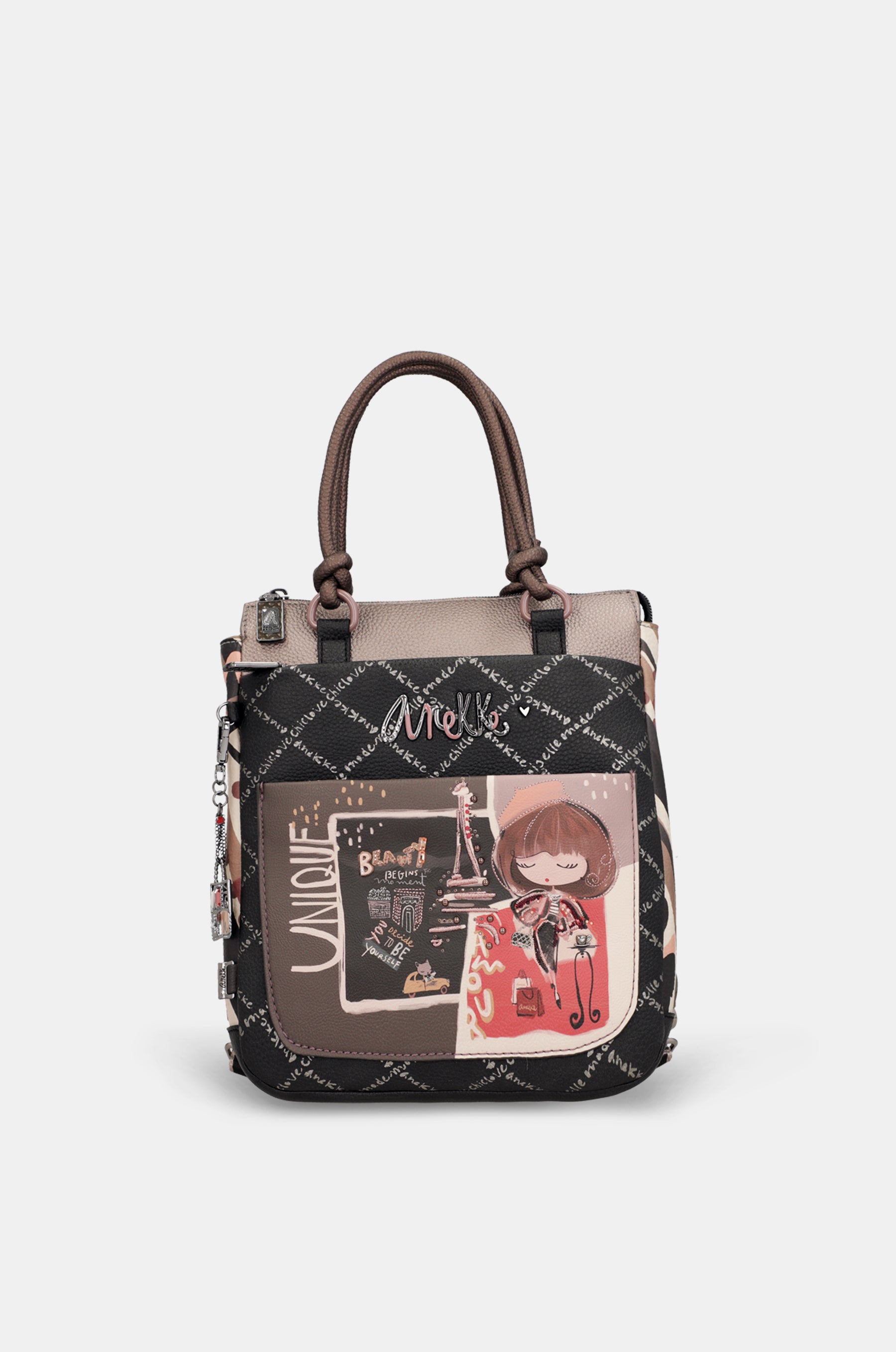 Mochila con asa corta Mademoiselle