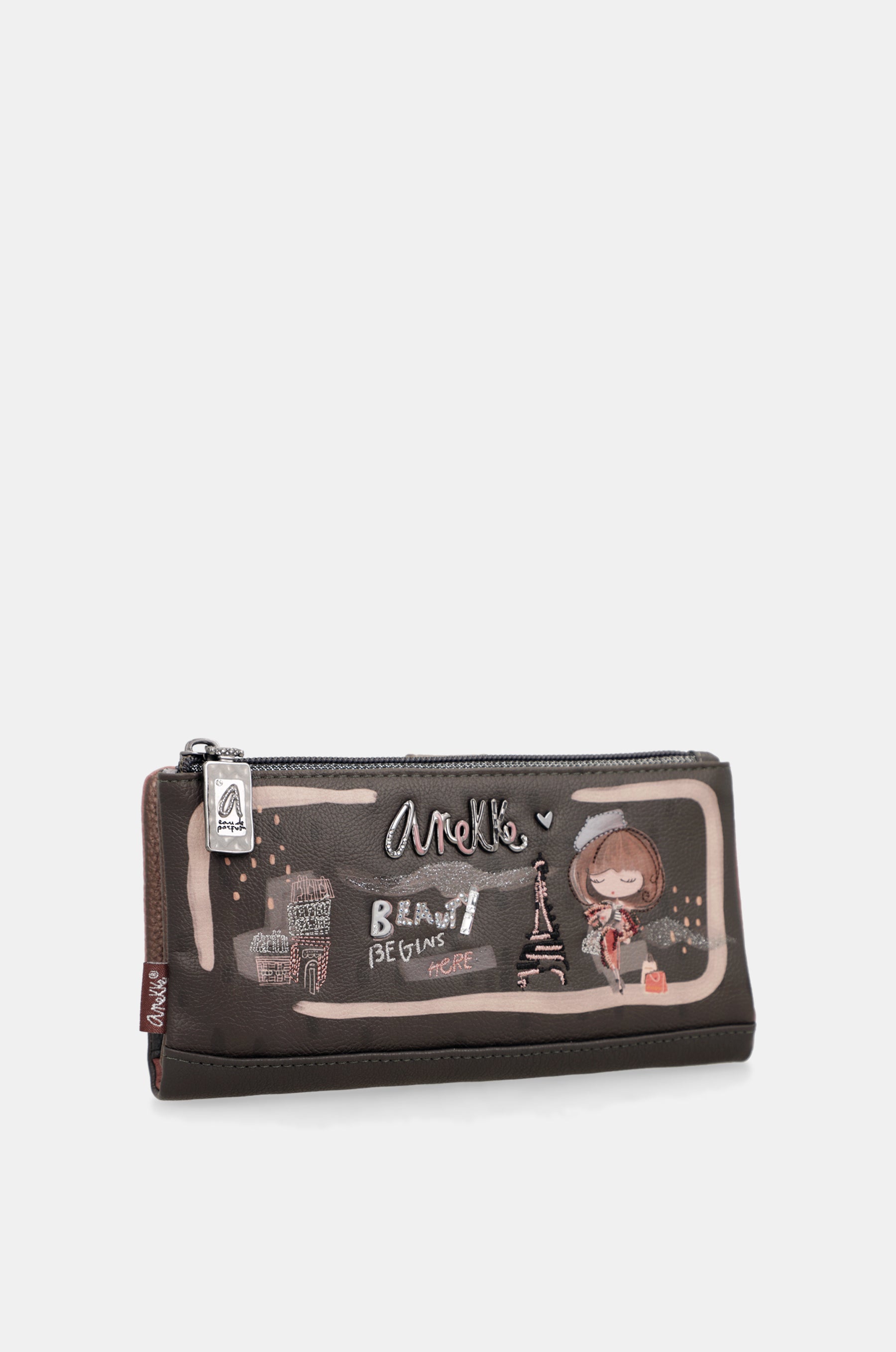 Billetero grande flexible RFID Mademoiselle