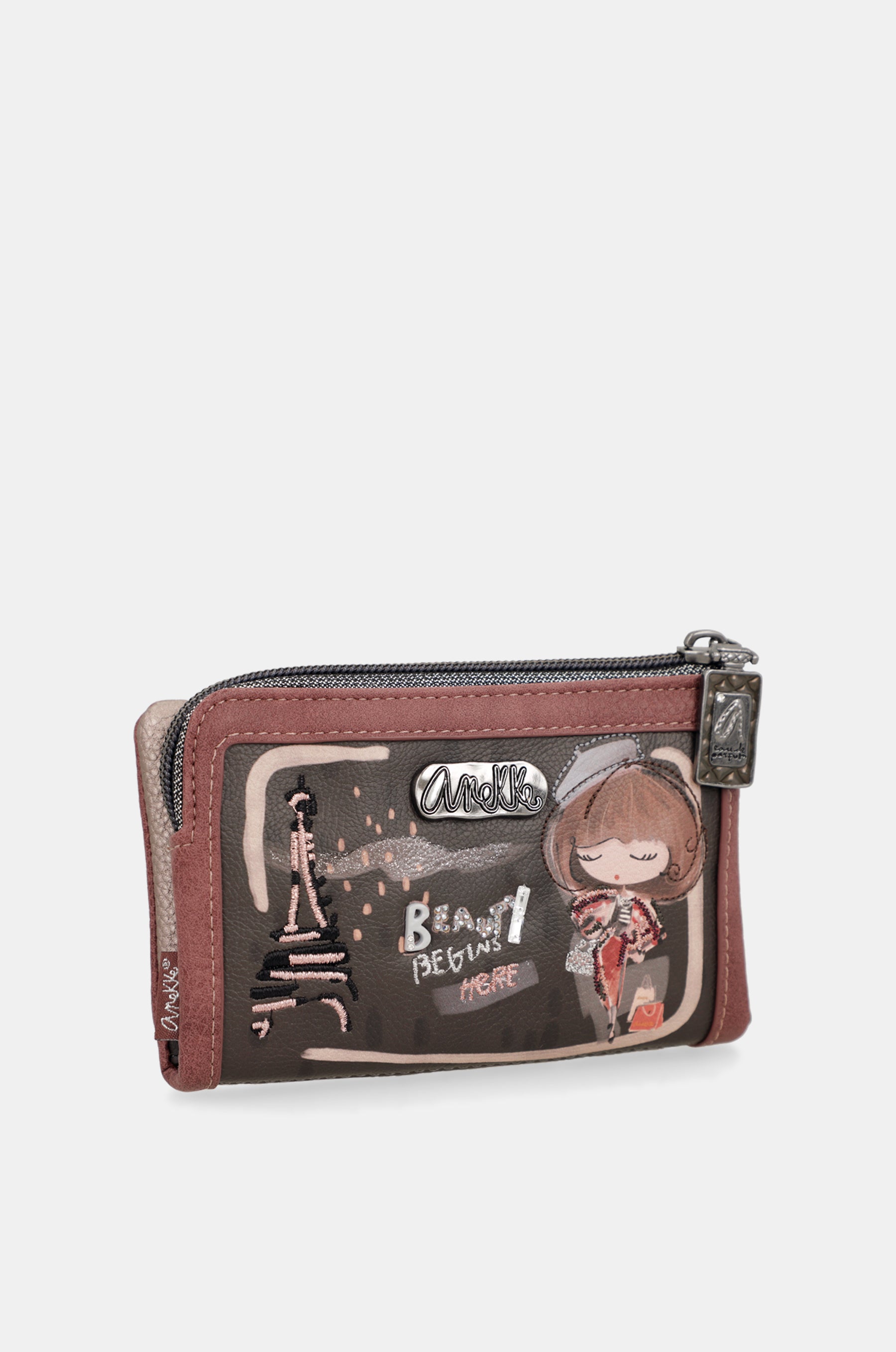 Billetero mediano flexible RFID Mademoiselle