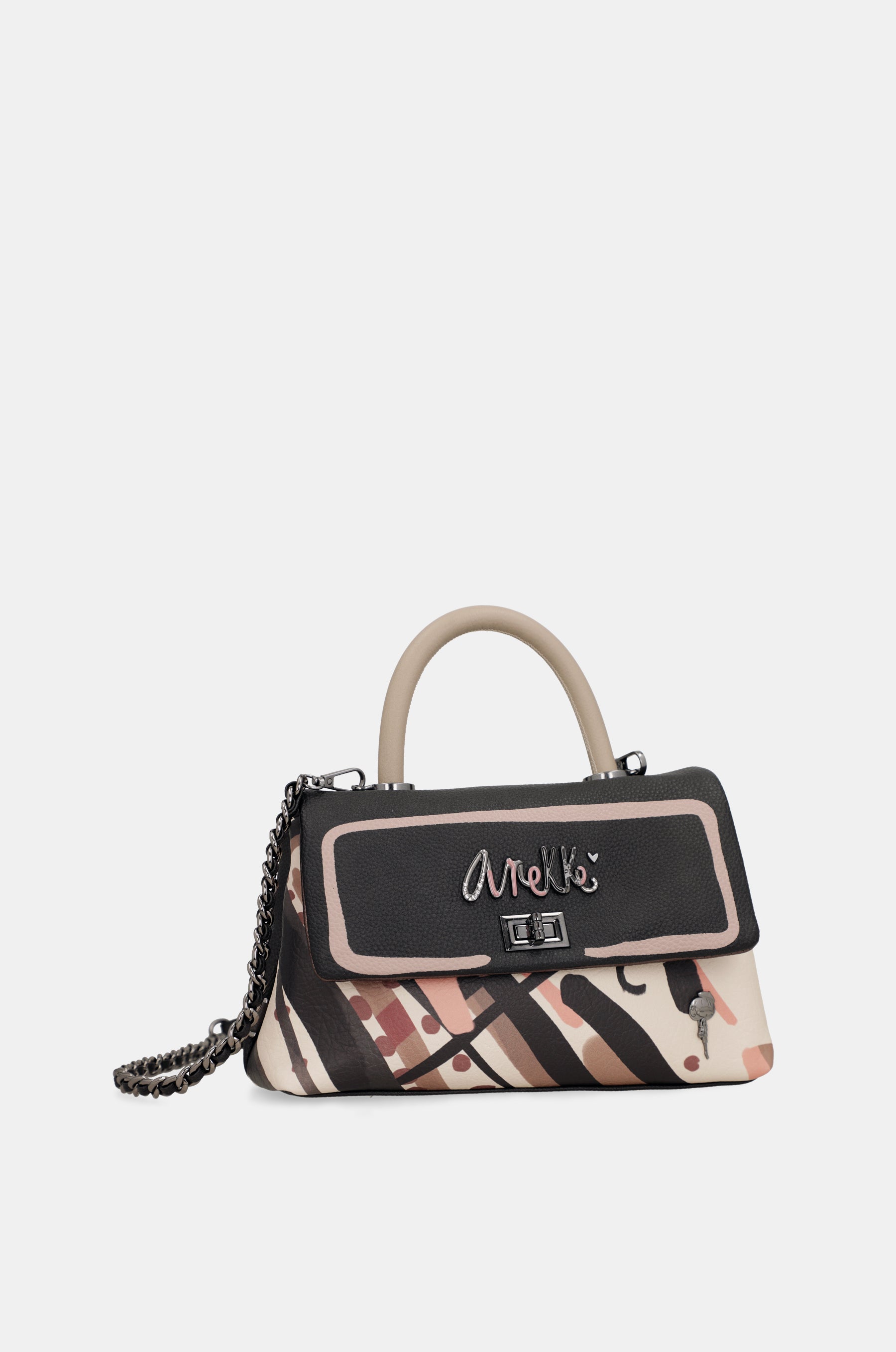 Bolso asa corta y bandolera pequeño Parisian
