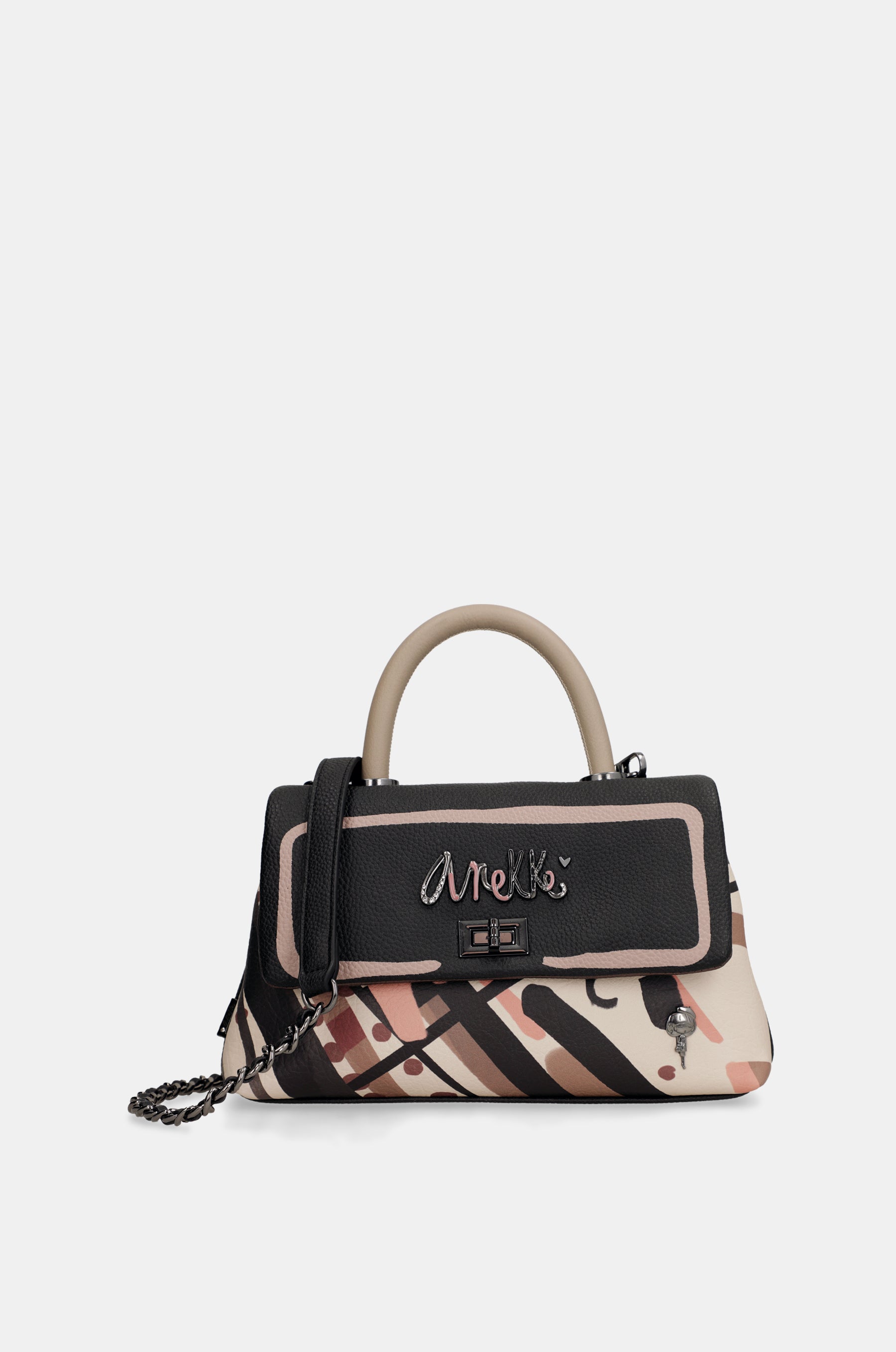 Bolso asa corta y bandolera pequeño Parisian