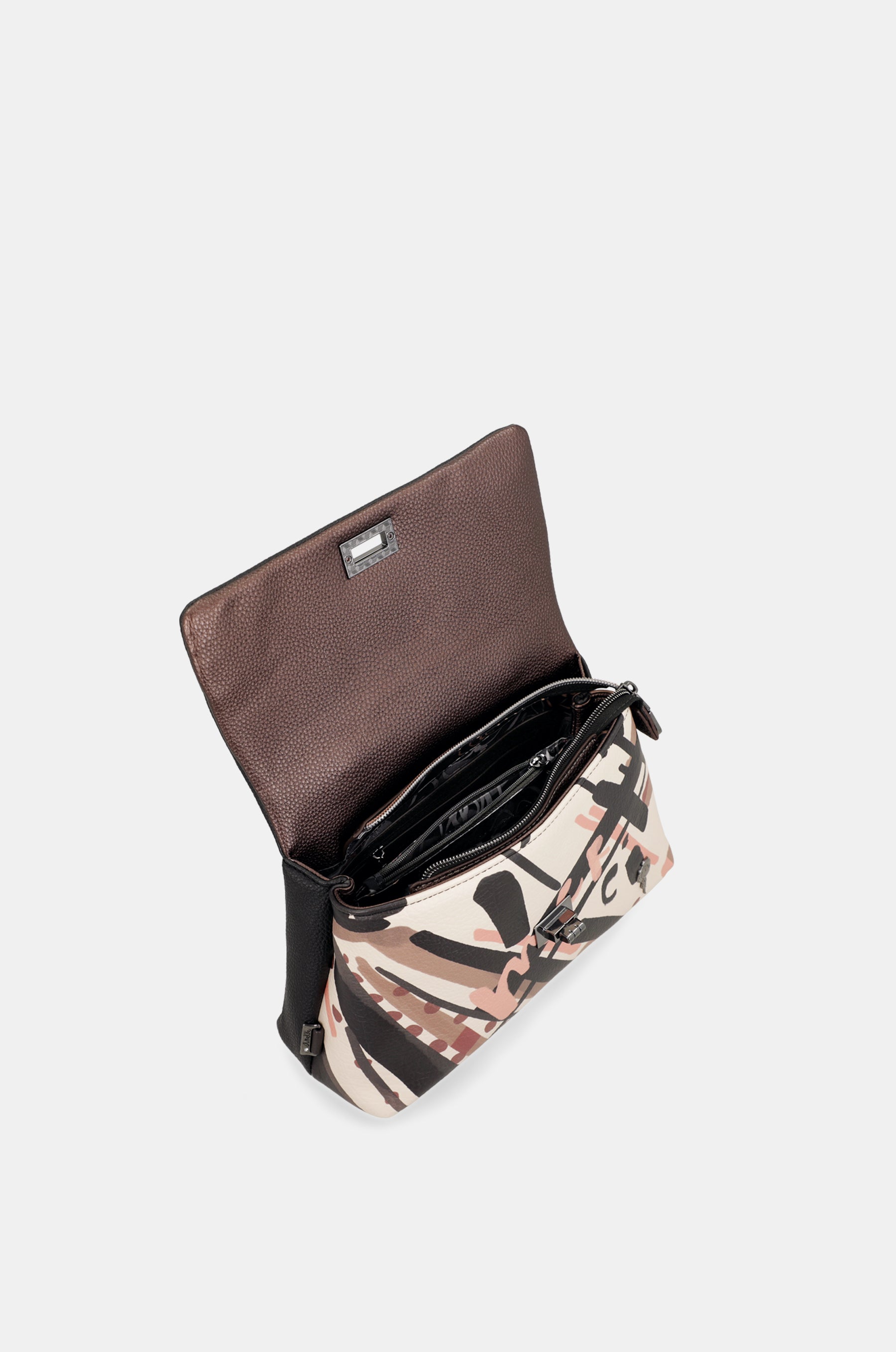 Bolso asa corta y bandolera pequeño Parisian
