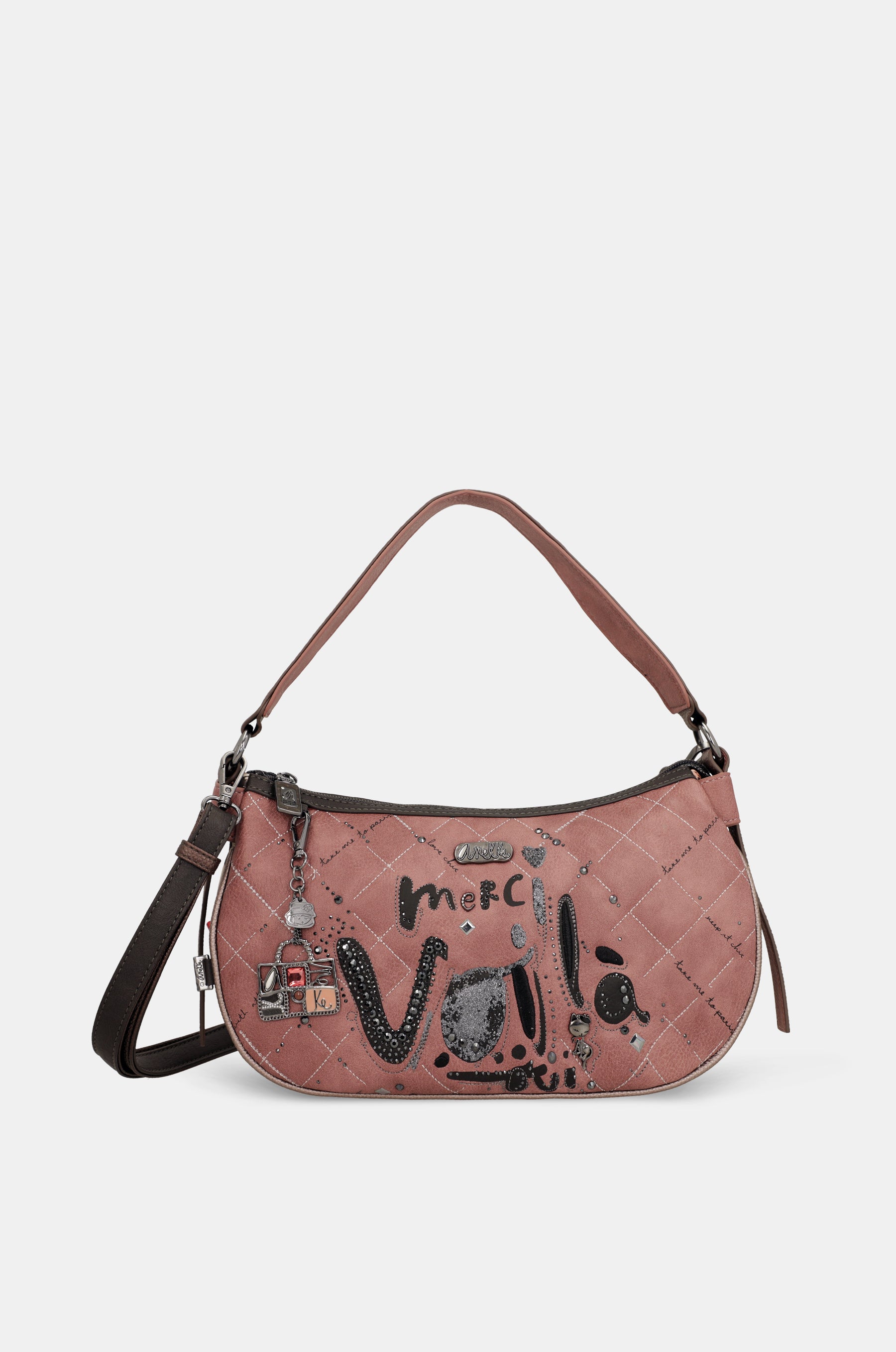 Bolso de hombro ovalado Parisian