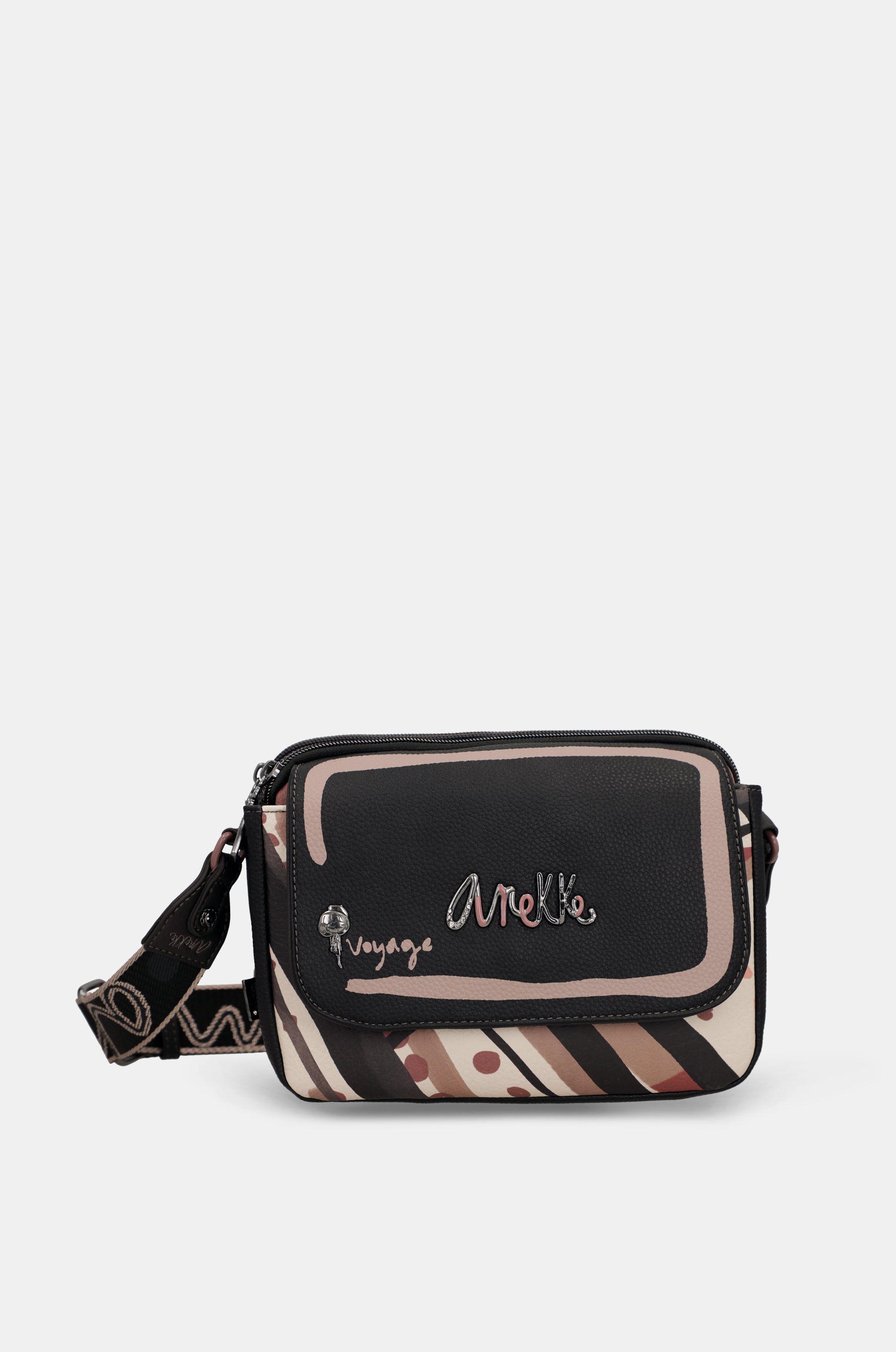 Bandolera de solapa ovalada Parisian