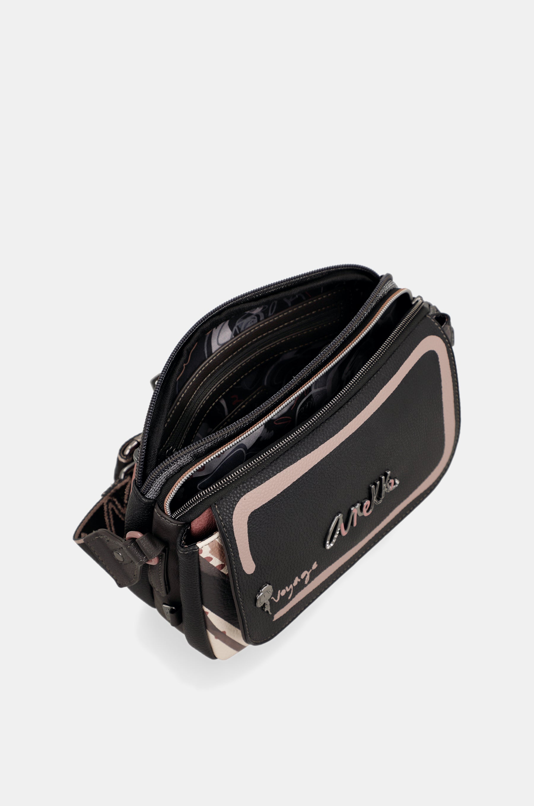 Bandolera de solapa ovalada Parisian
