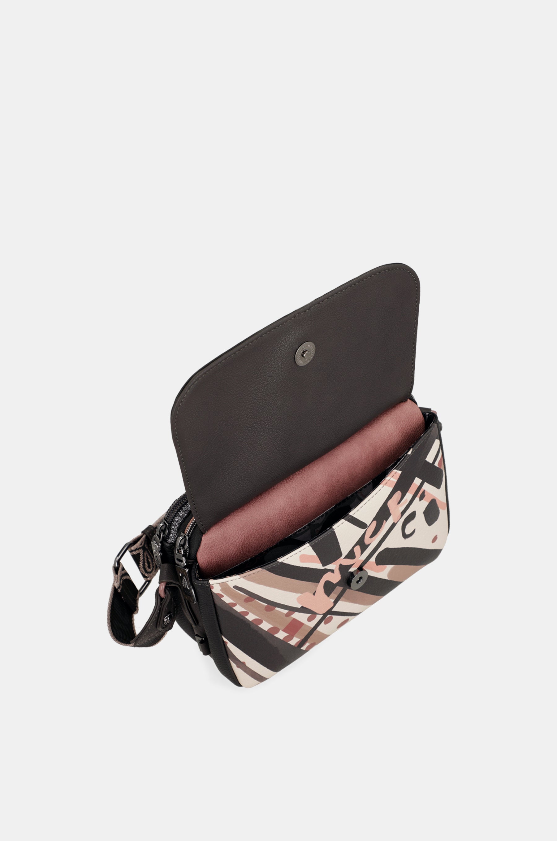 Bandolera de solapa ovalada Parisian
