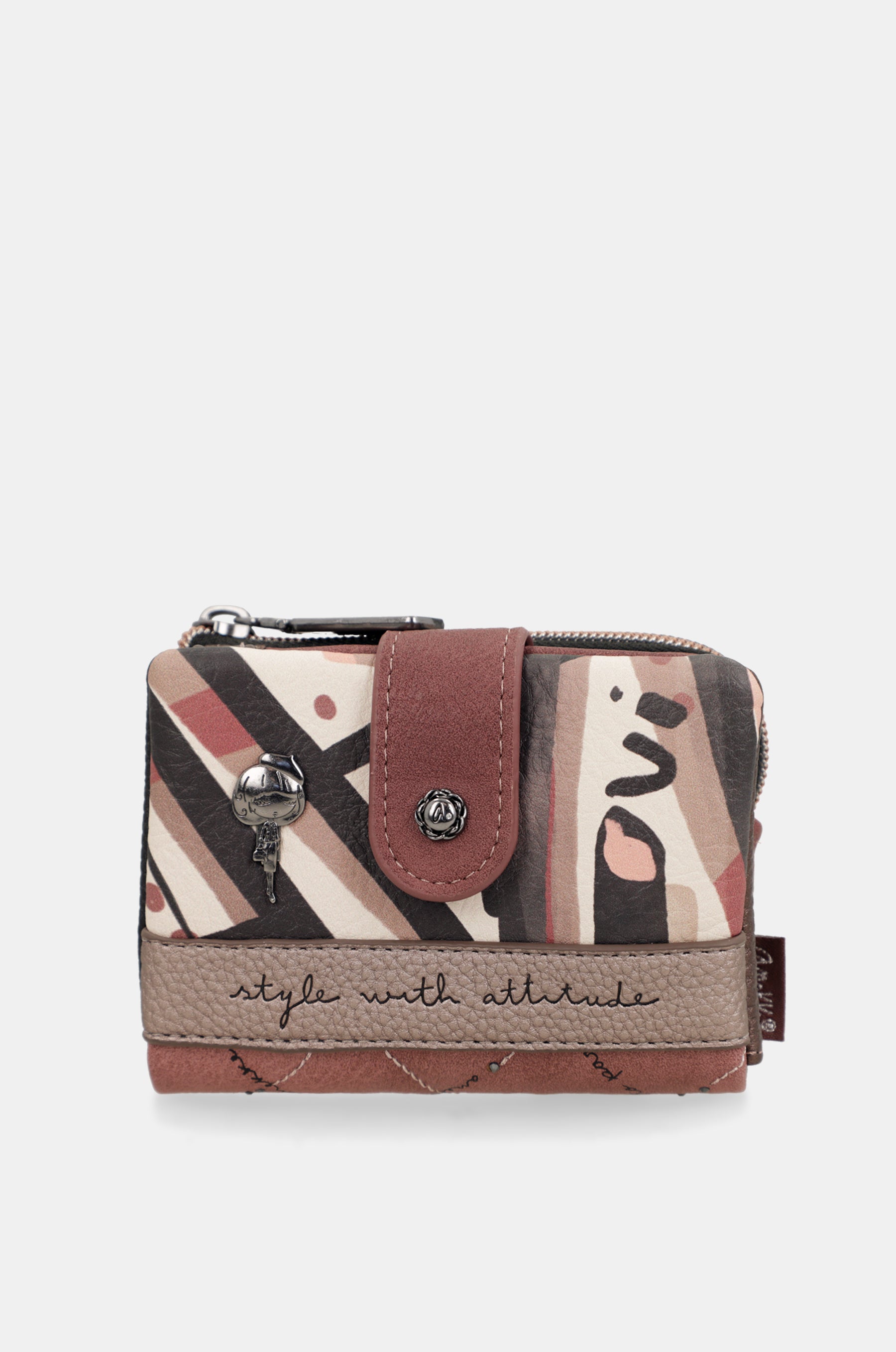 Billetero flexible pequeño RFID Parisian
