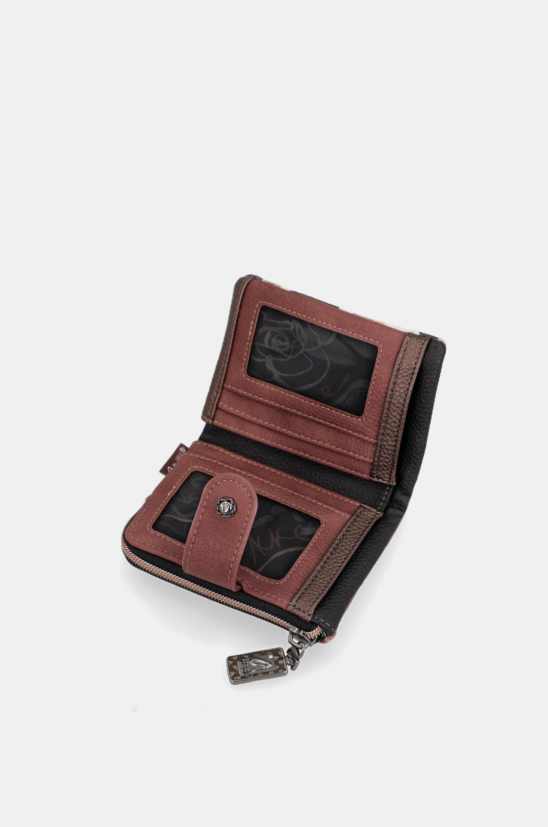 Billetero flexible pequeño RFID Parisian