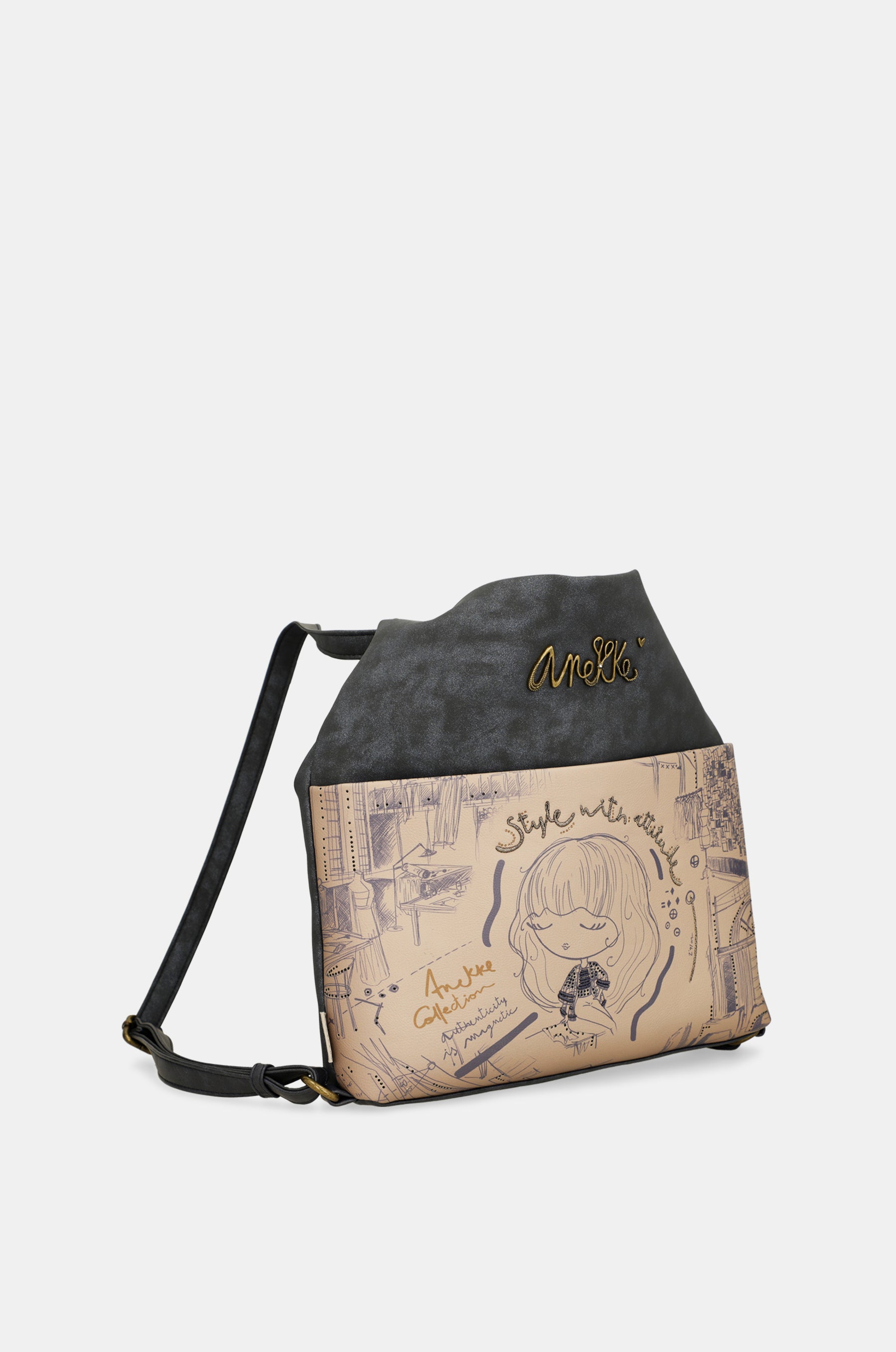 Bolso convertible en mochila Studio