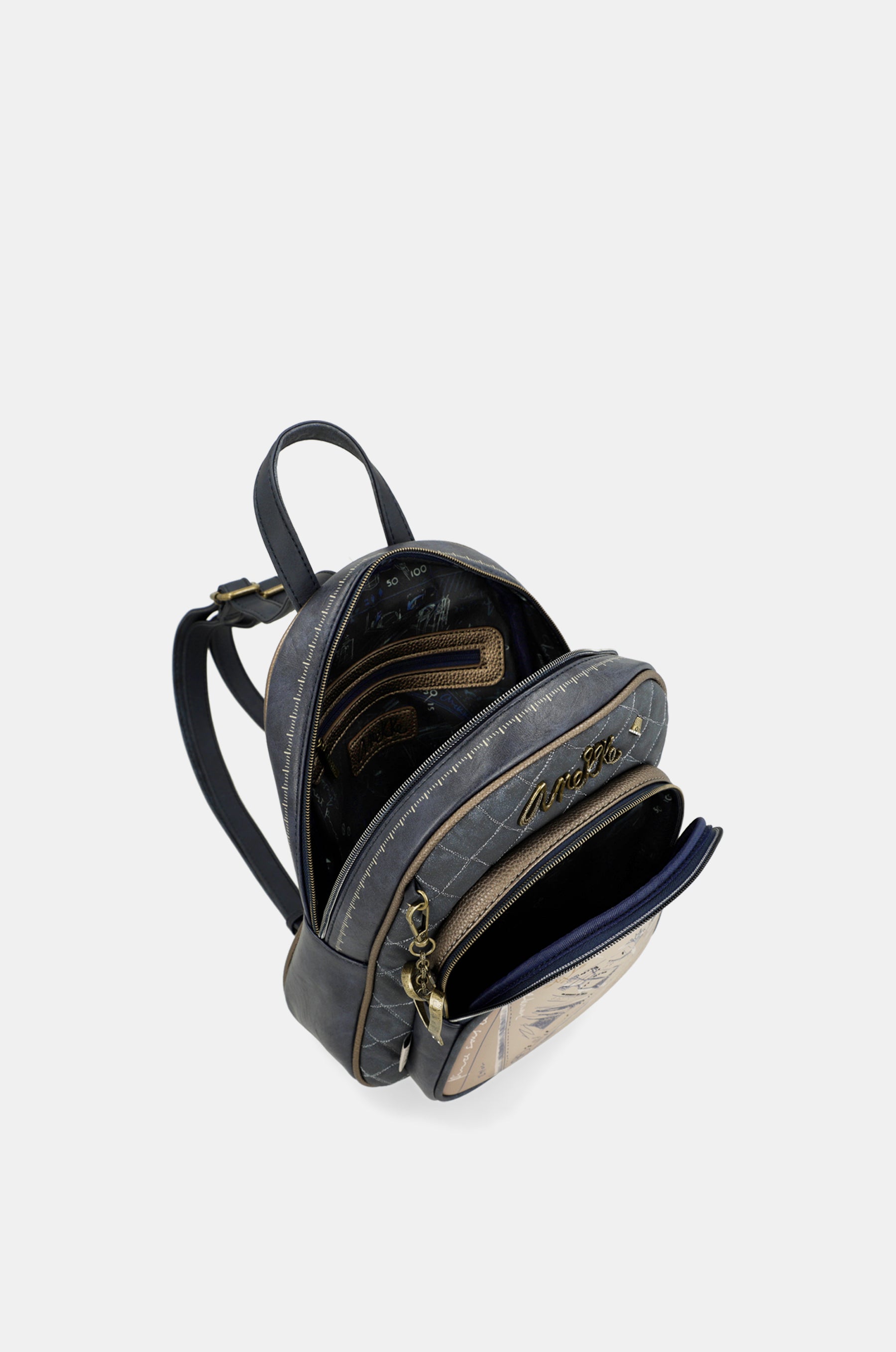 Mochila con bolsillo frontal Studio