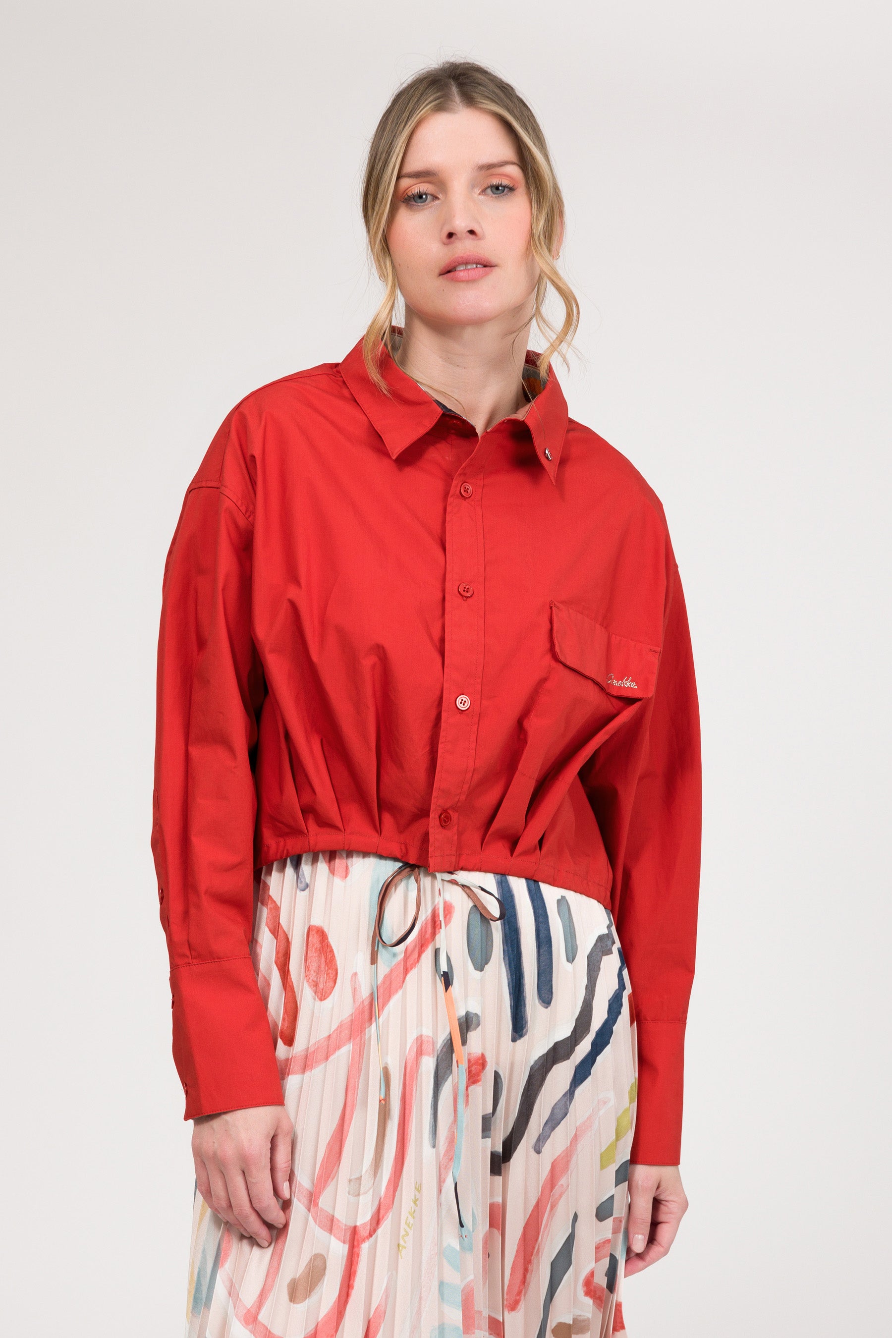 Camisa crop top Eikon
