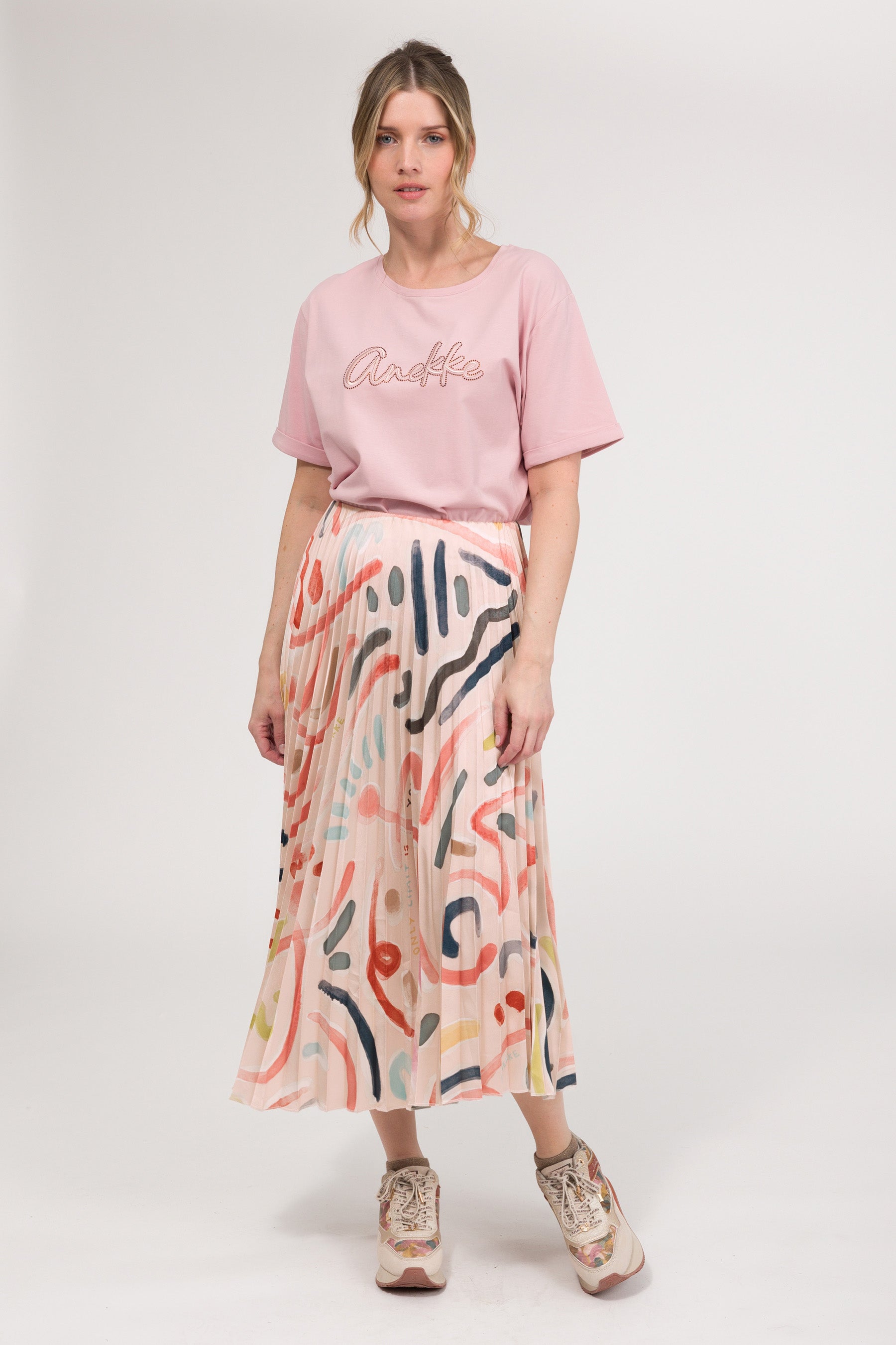 Falda plisada Olympia