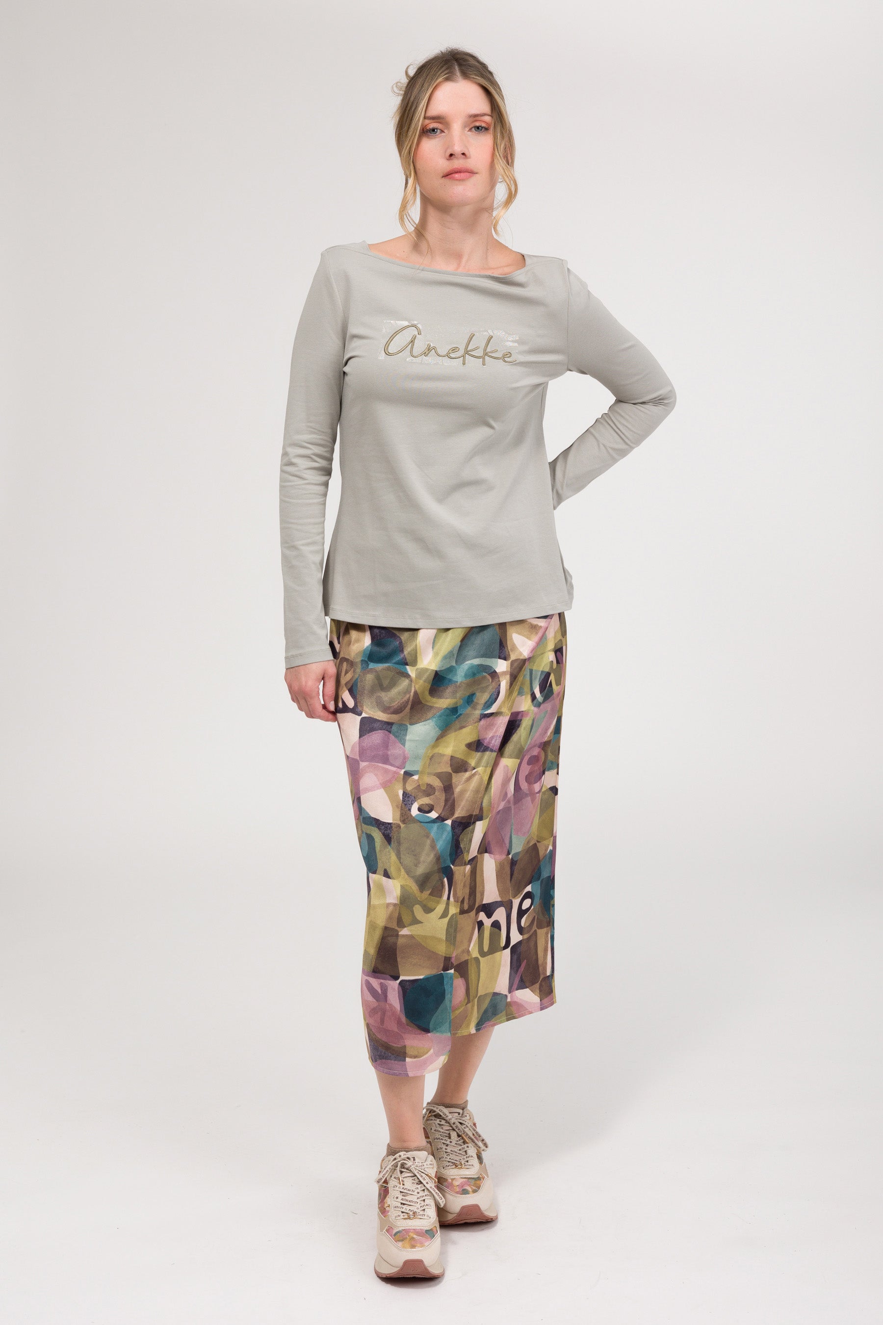 Falda tipo pareo Amphora