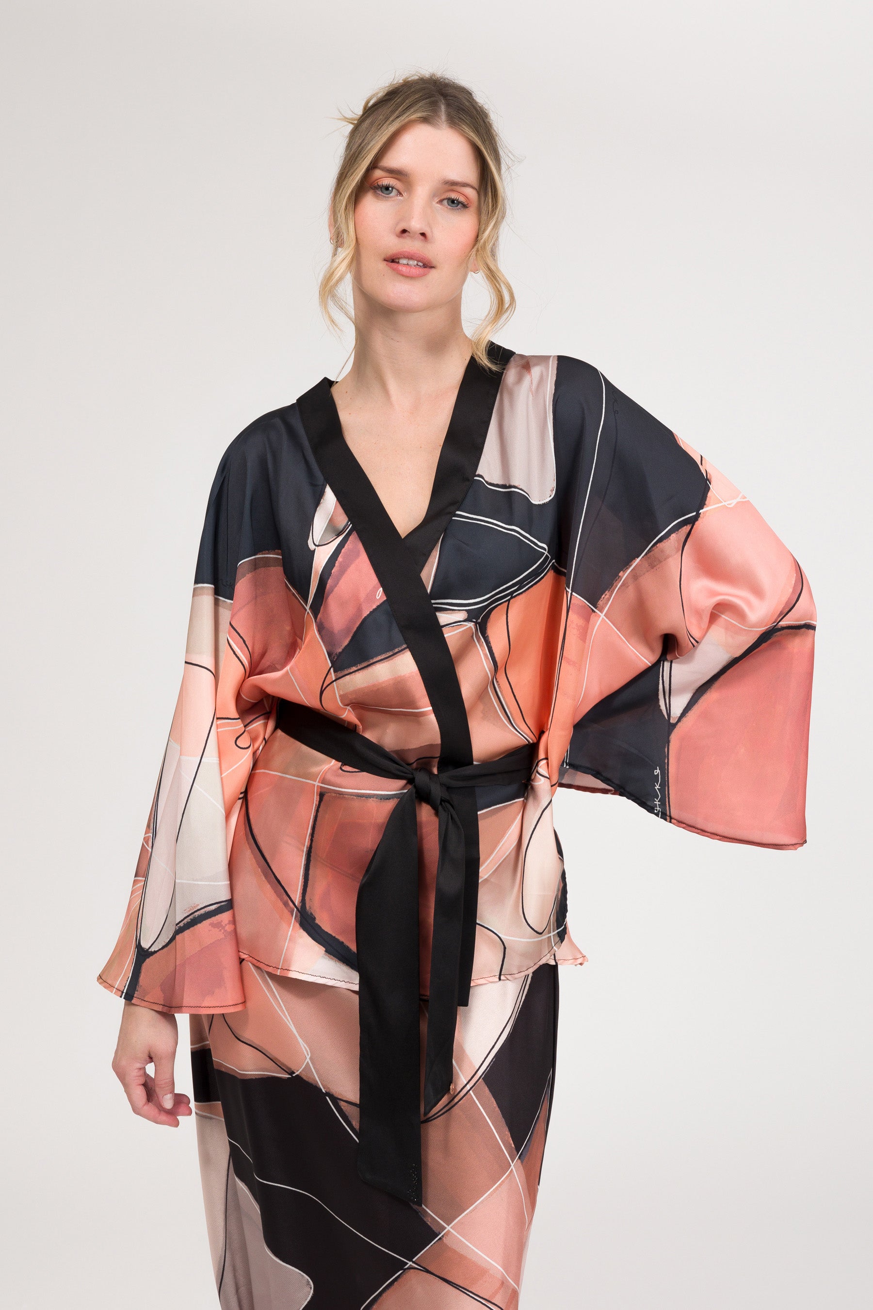 Kimono estampado