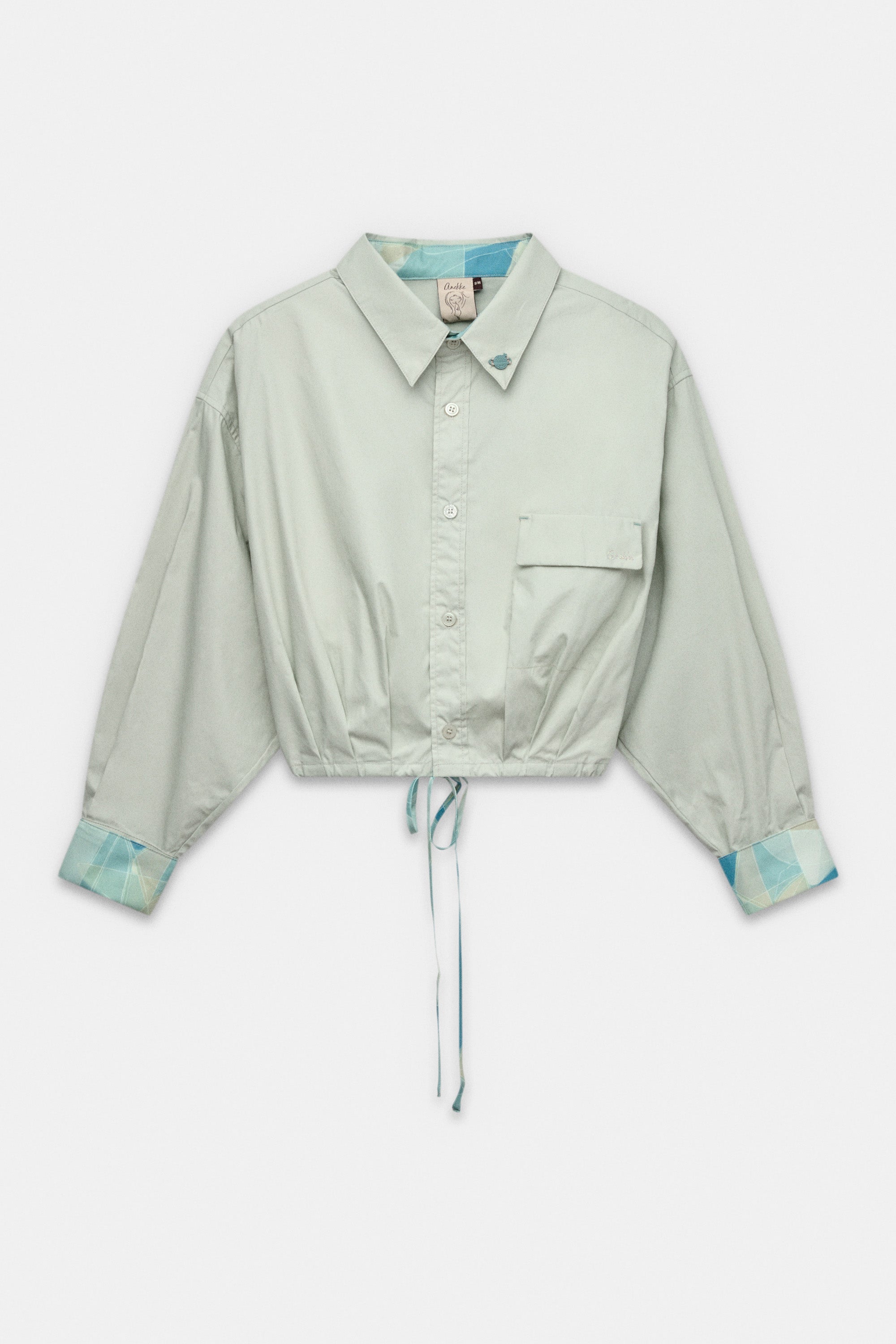 Camisa crop top