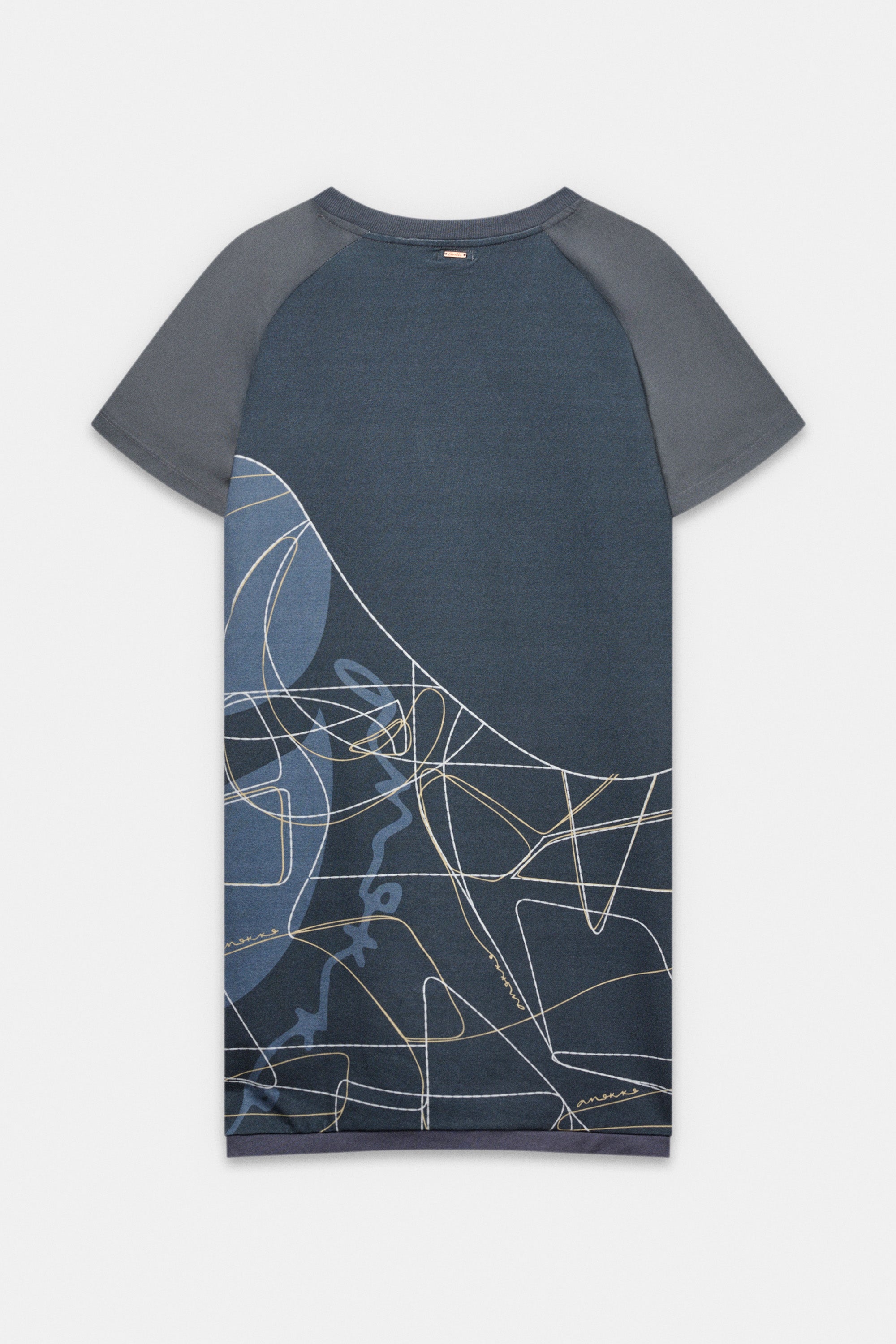 Vestido de manga corta Auralis