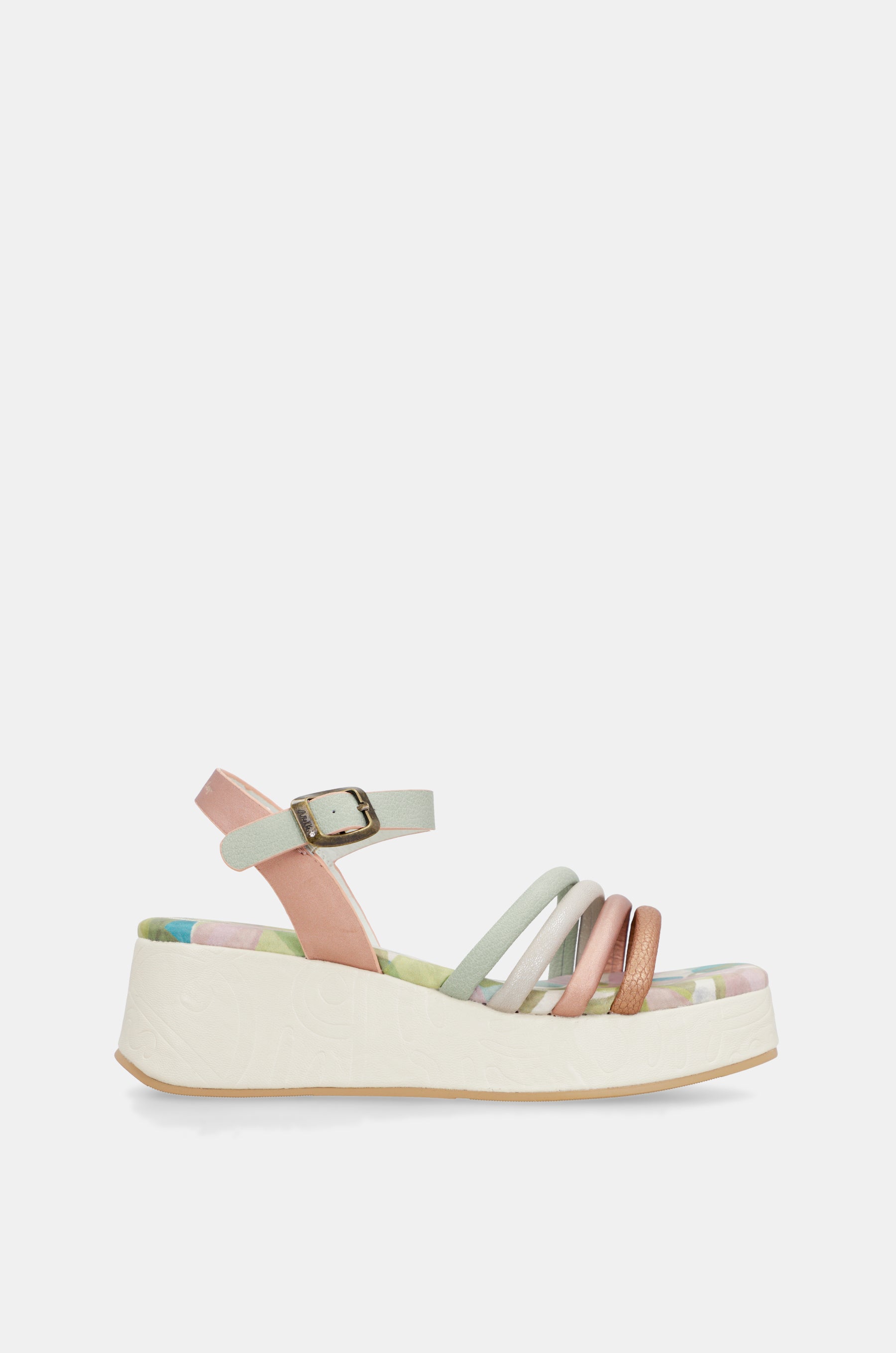 Sandalias con plataforma y tiras Bloom