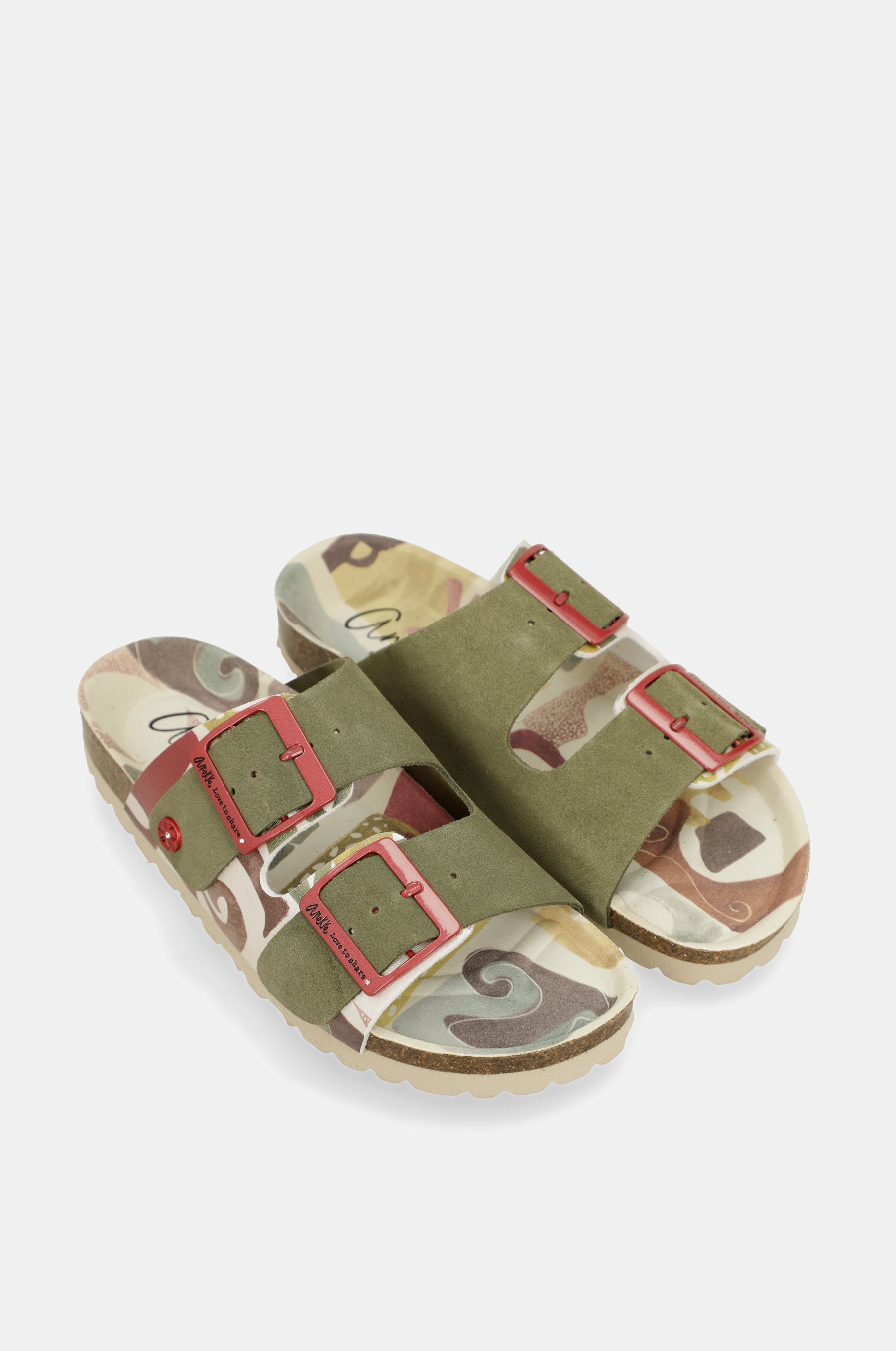 Sandalias bio verdes Amphora