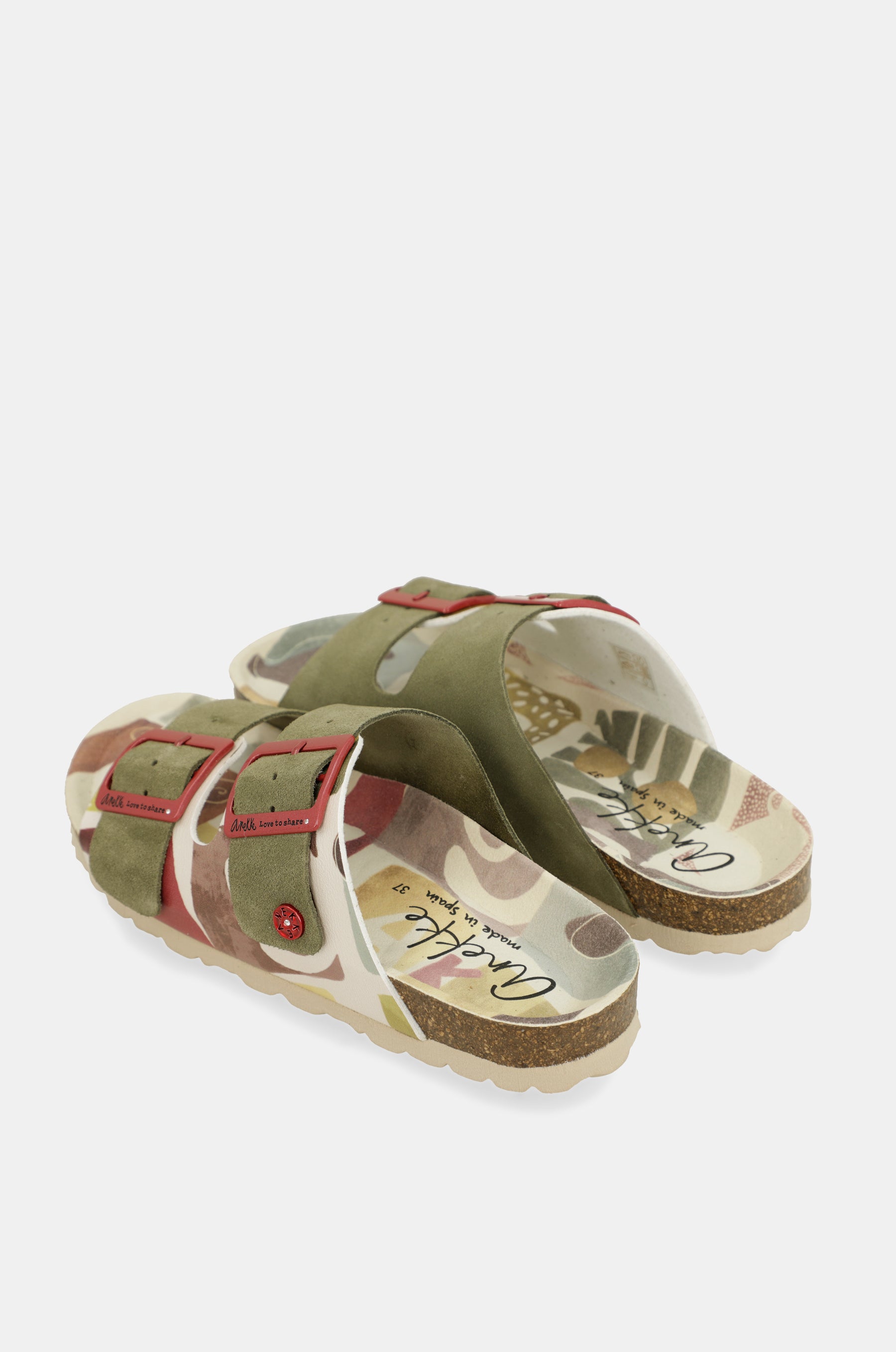 Sandalias bio verdes Amphora