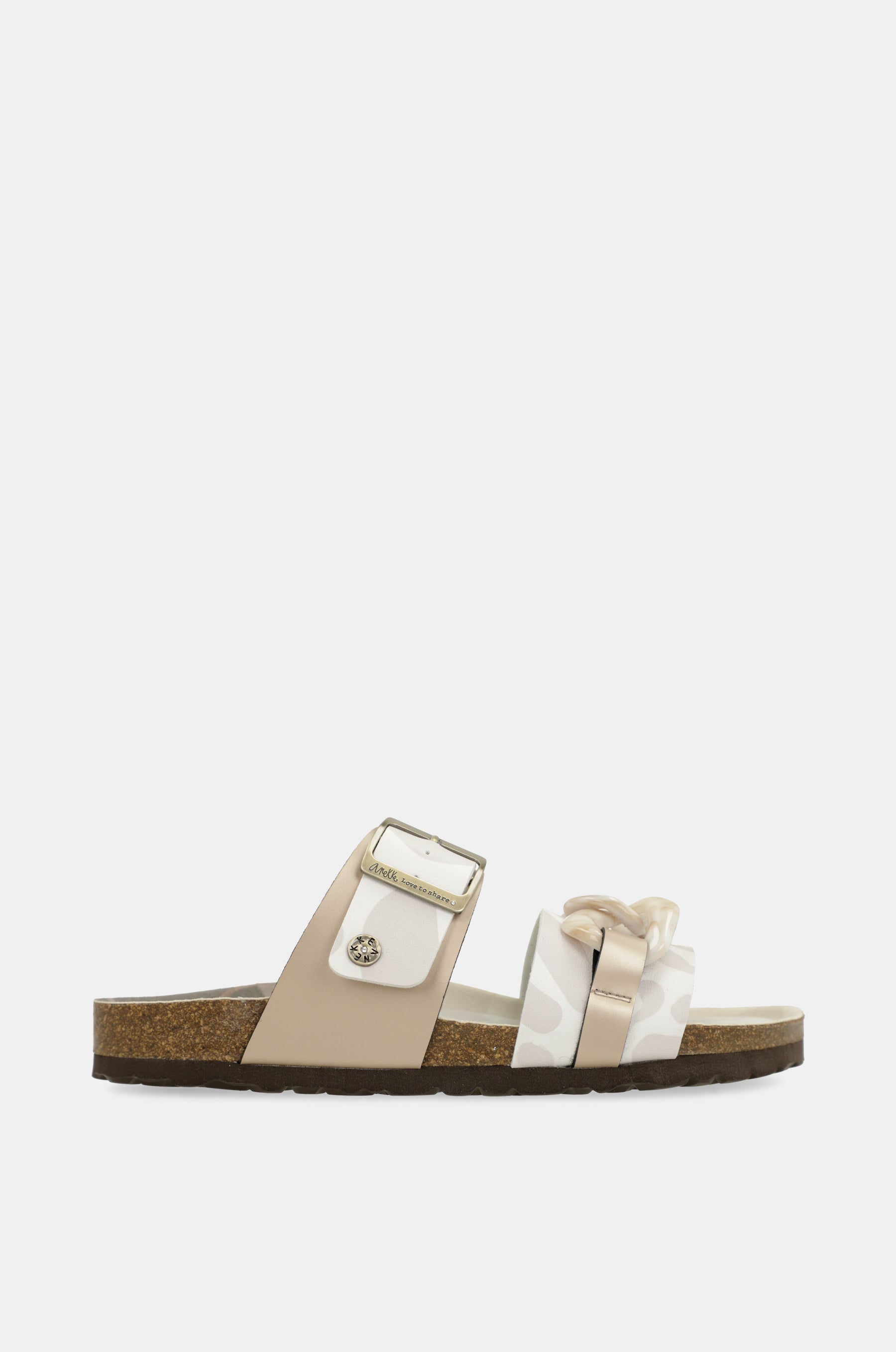 Sandalias bio beige Gaia