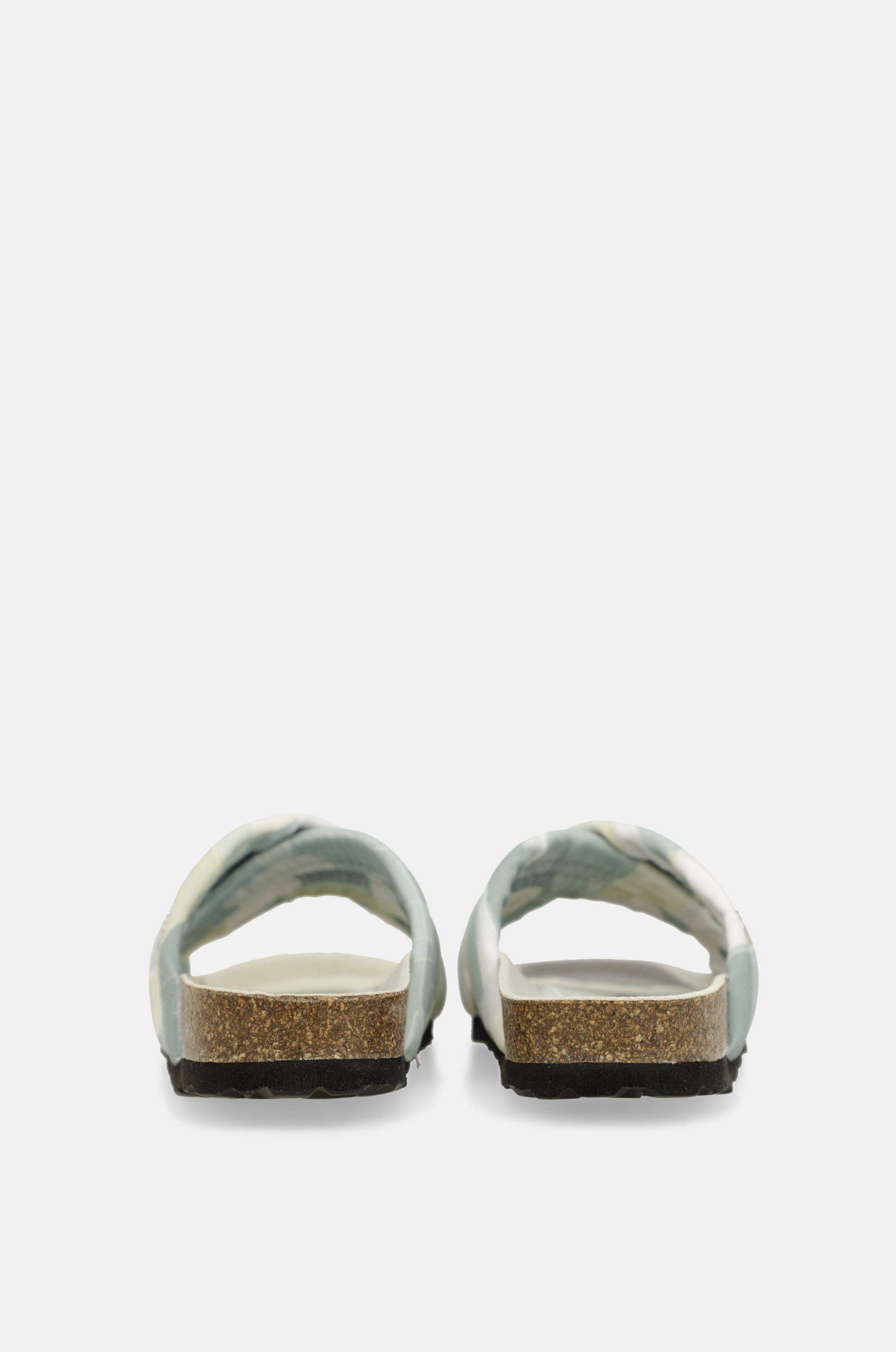 Sandalias cruzadas azules