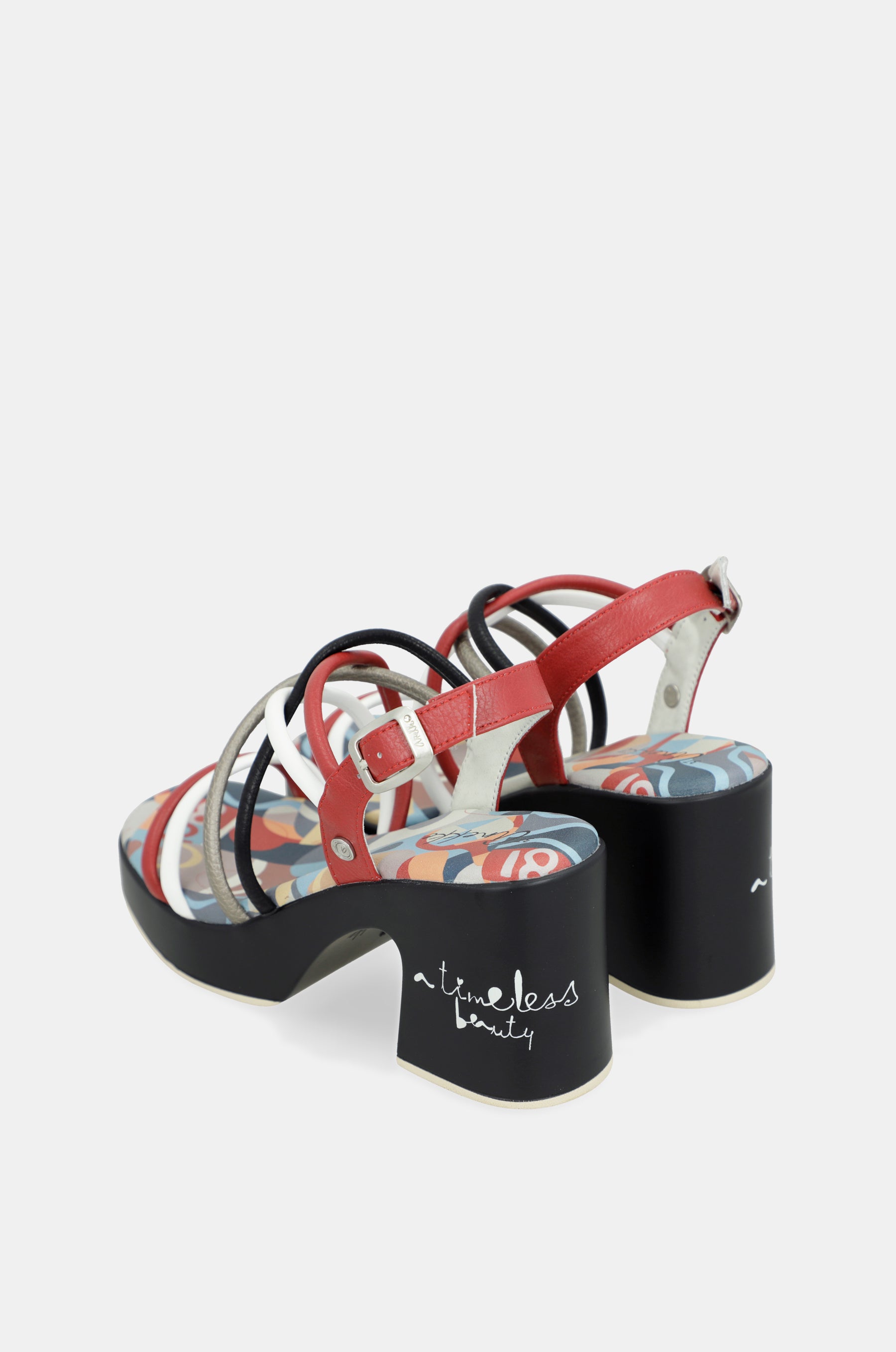 Sandalias plataforma y tacón Eikon