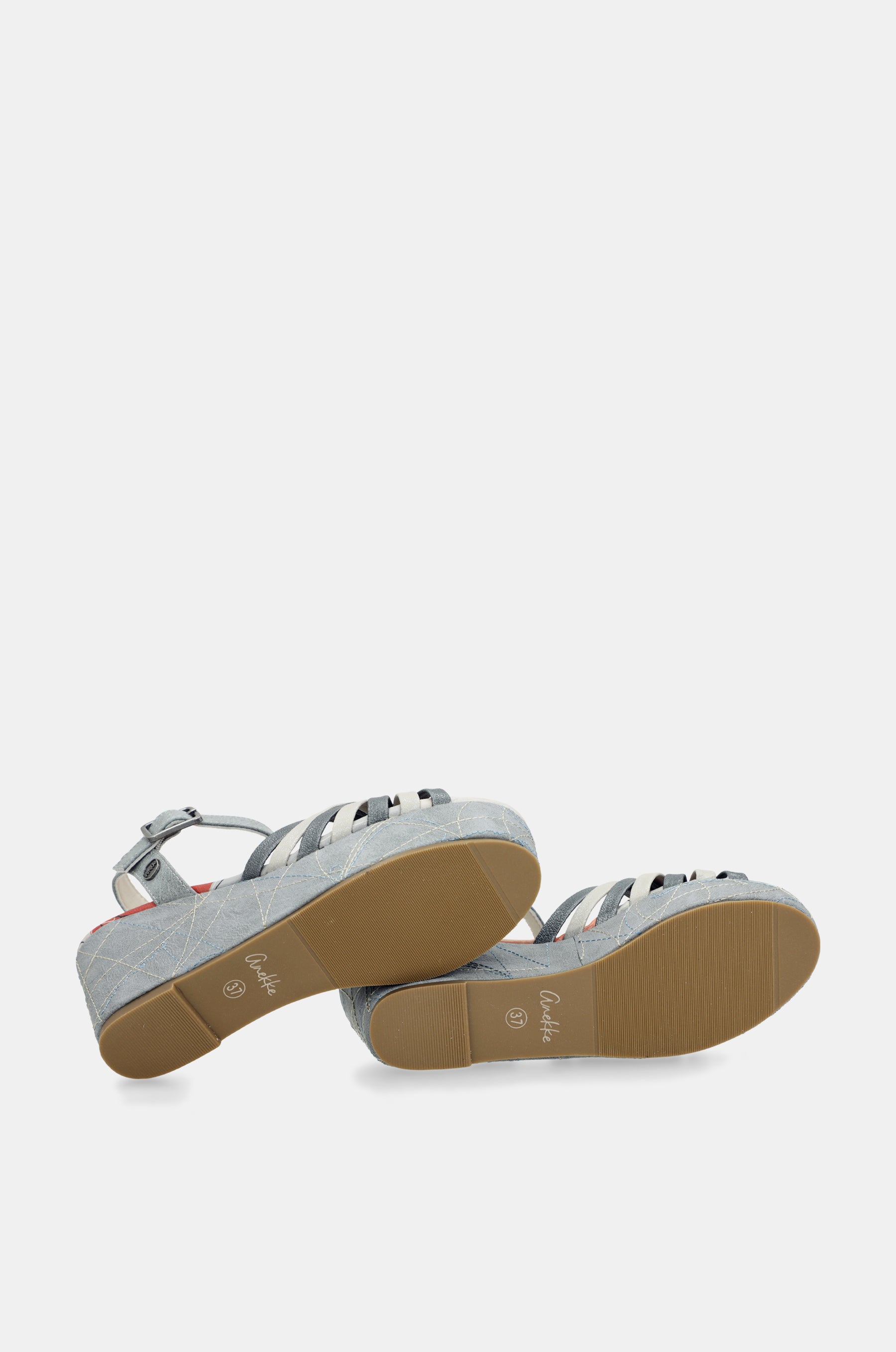 Sandalias cruzadas azul Auralis