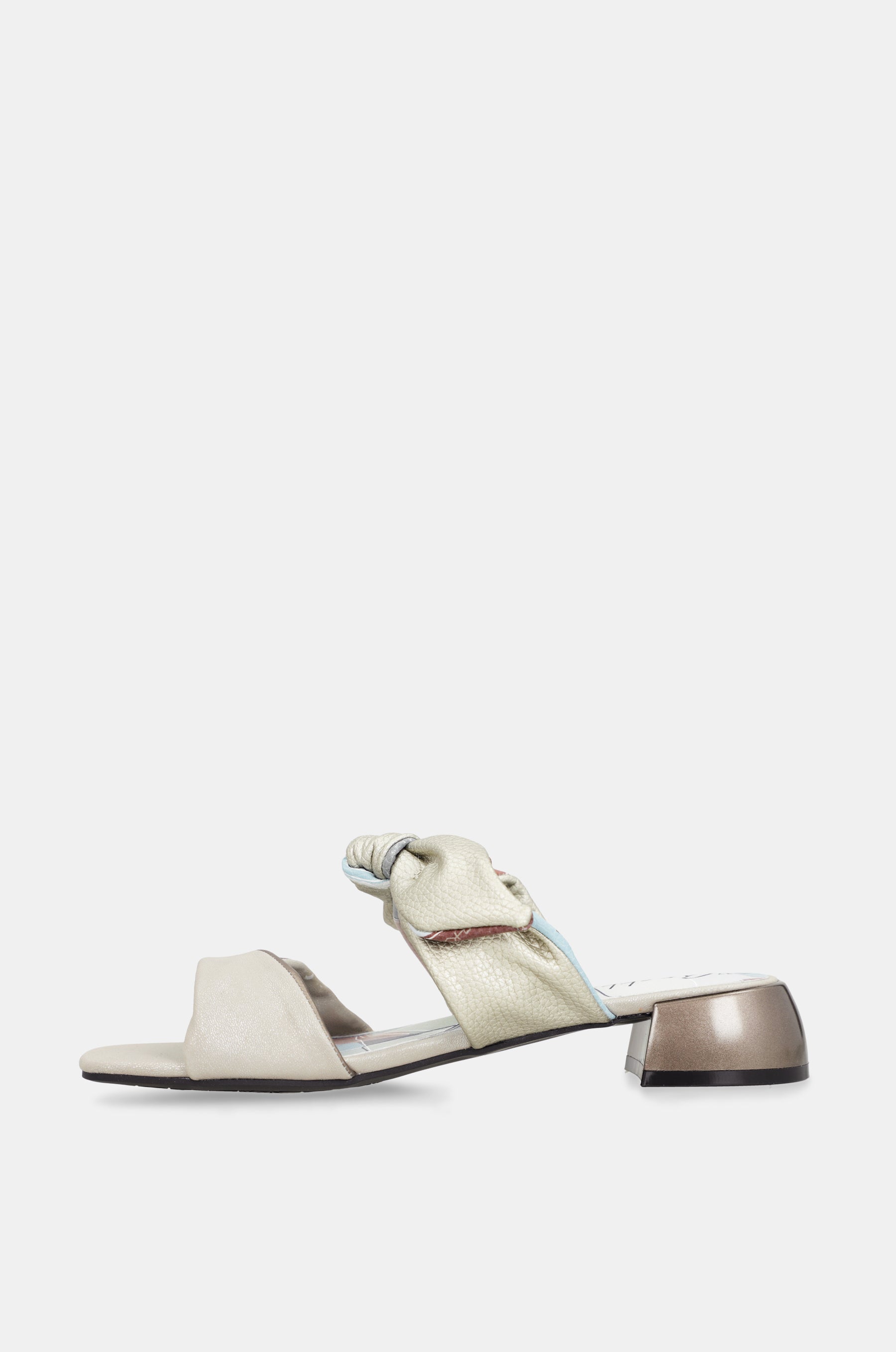 Sandalias con tacón y nudo Auralis