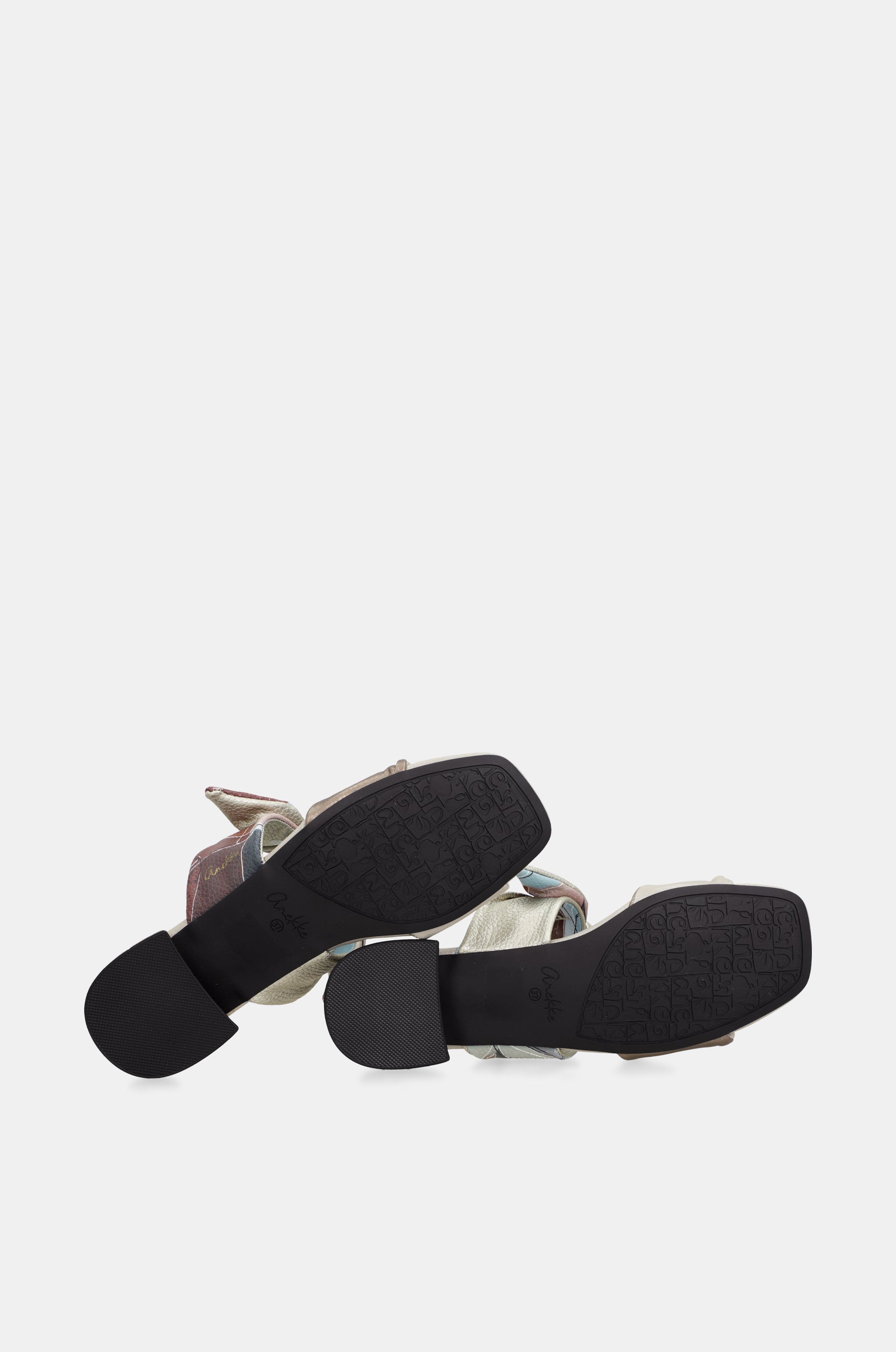 Sandalias con tacón y nudo Auralis