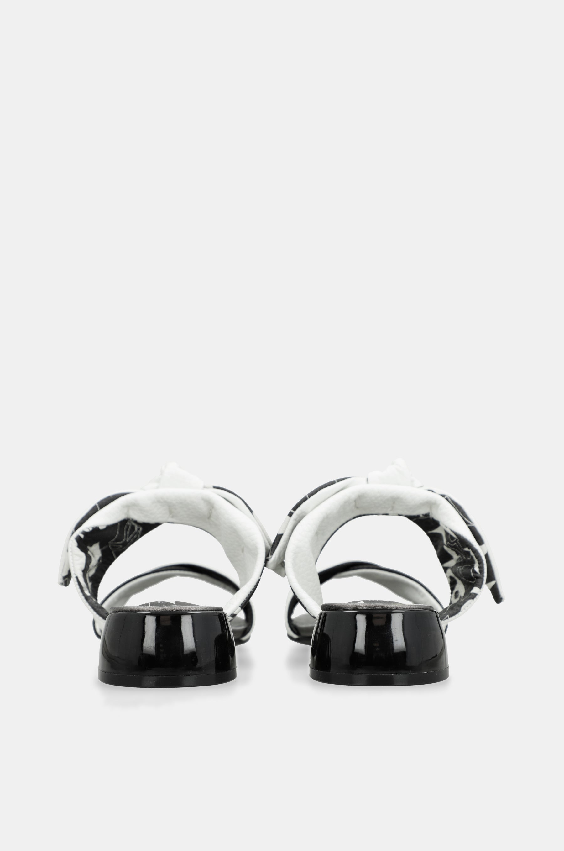 Sandalias con tacón y nudo Bloom