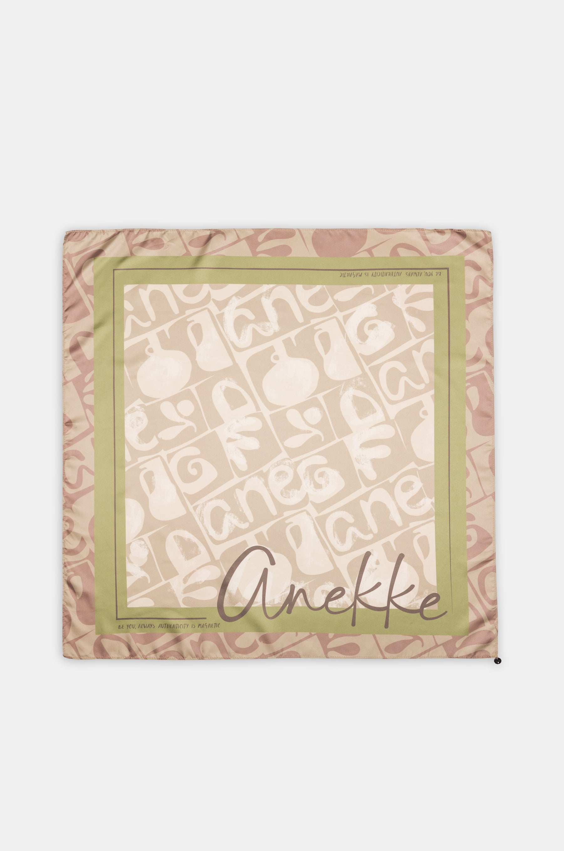 Pañuelo cuadrado estampado Muse