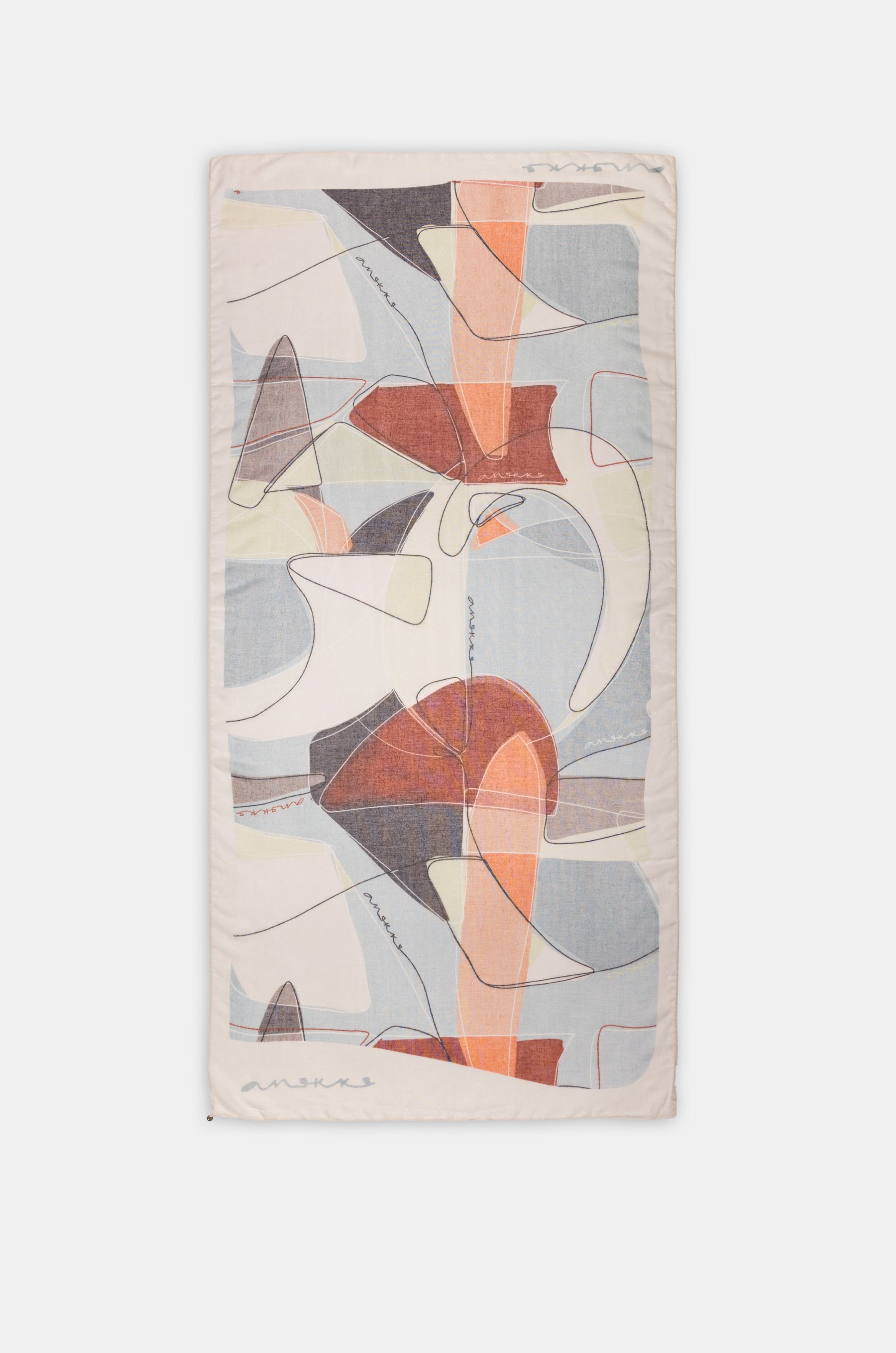 Pañuelo estampado largo Auralis