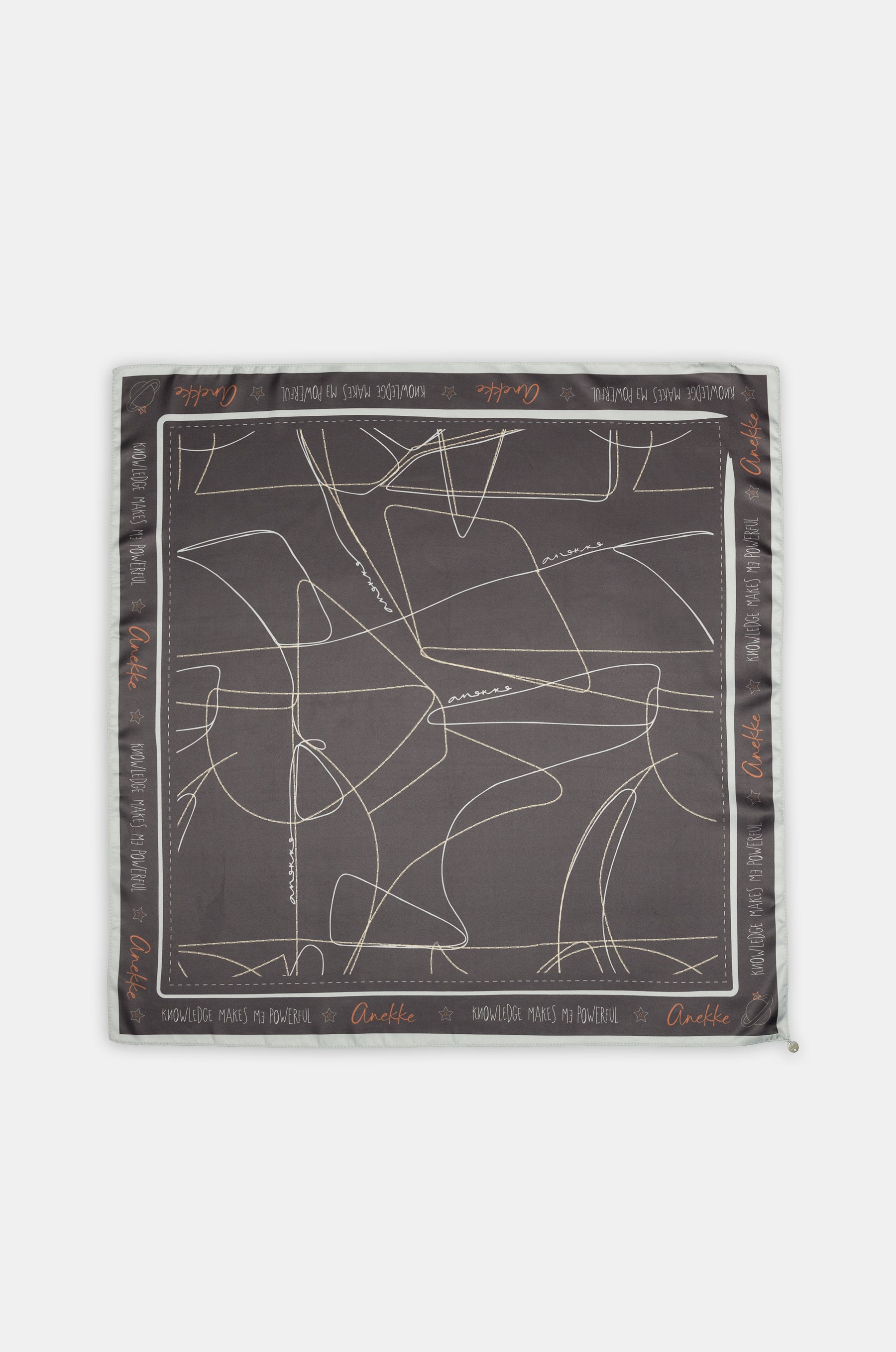 Pañuelo cuadrado estampado Auralis