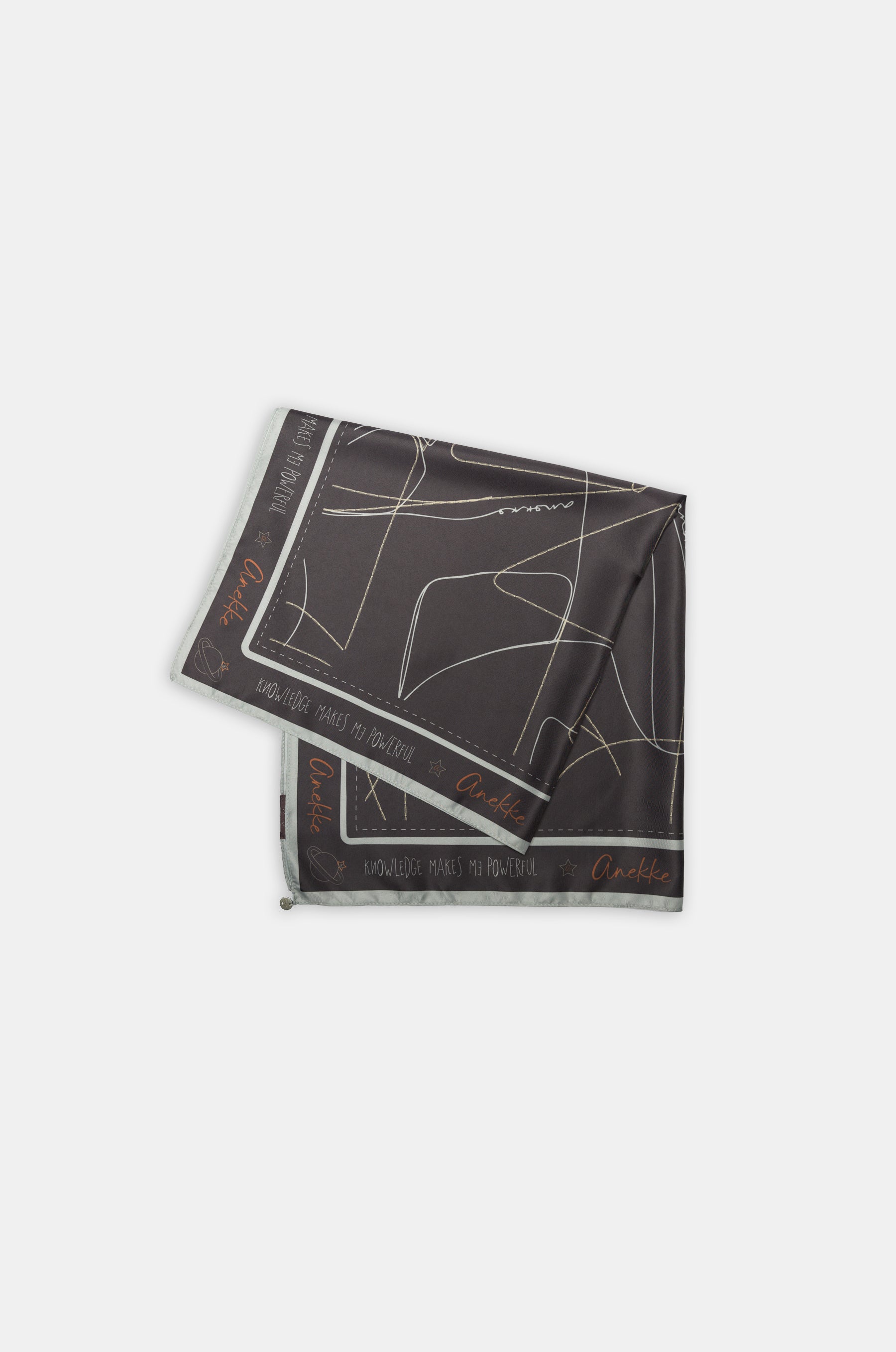 Pañuelo cuadrado estampado Auralis