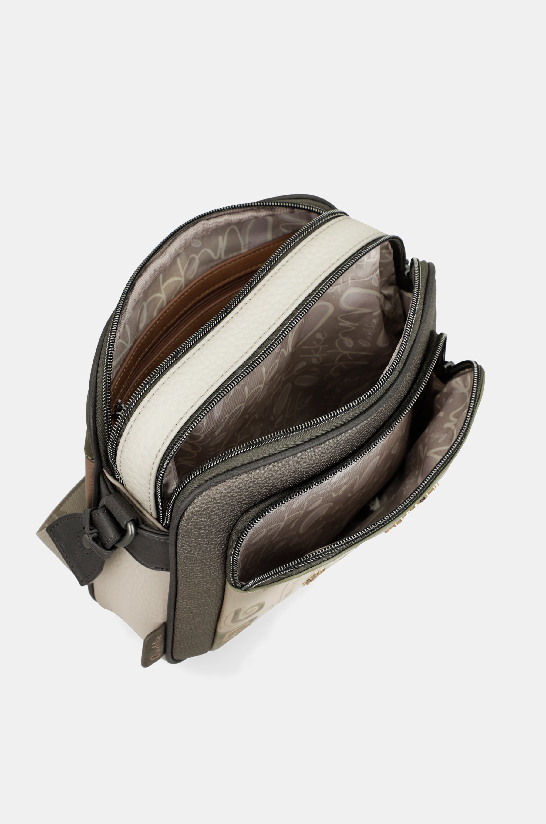 Bandolera con bolsillo frontal Muse